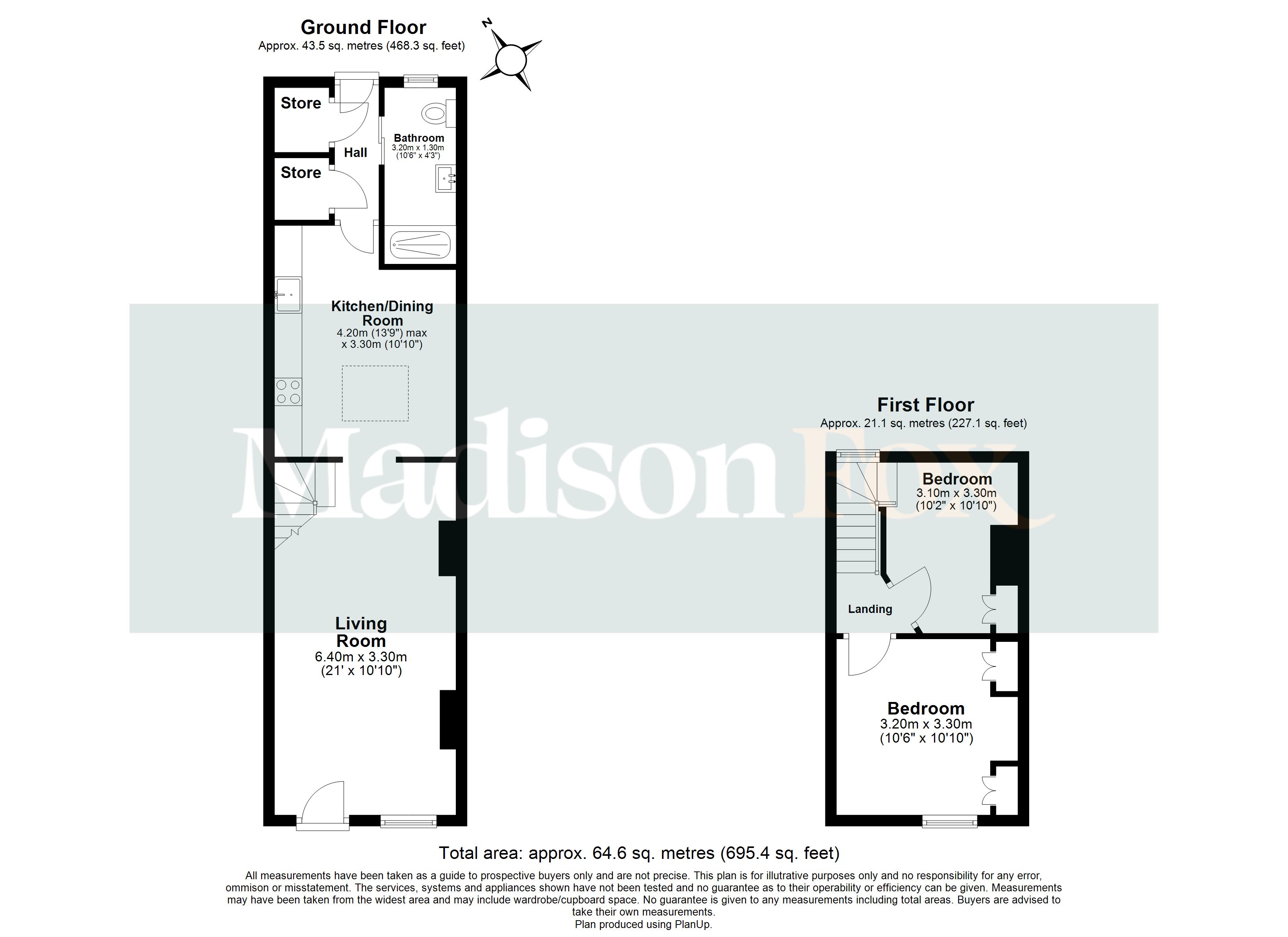 7 Old Savills Cottages,, The Chase, Essex floorplan