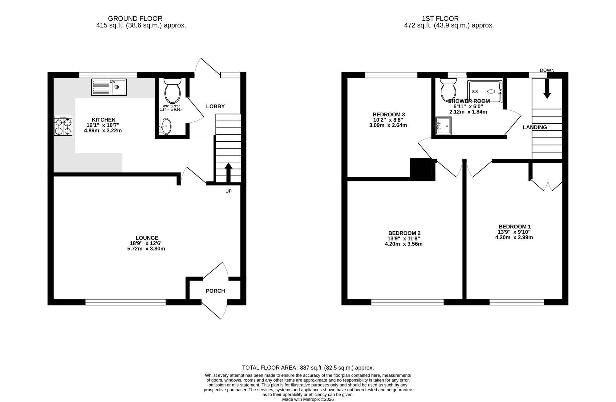 102 Hayling Road, Watford floorplan
