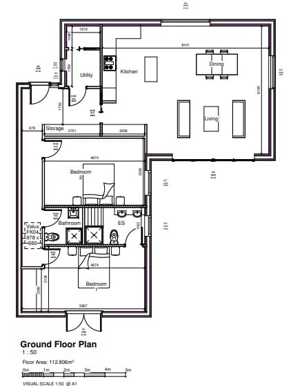 New Build Bungalow, Jericho Street, Exeter floorplan