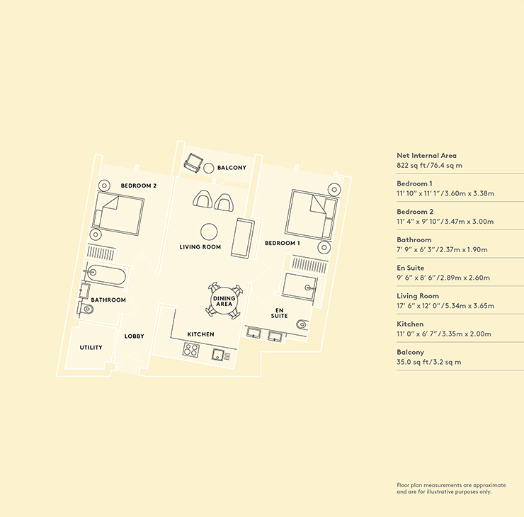 Cutter Lane, London floorplan