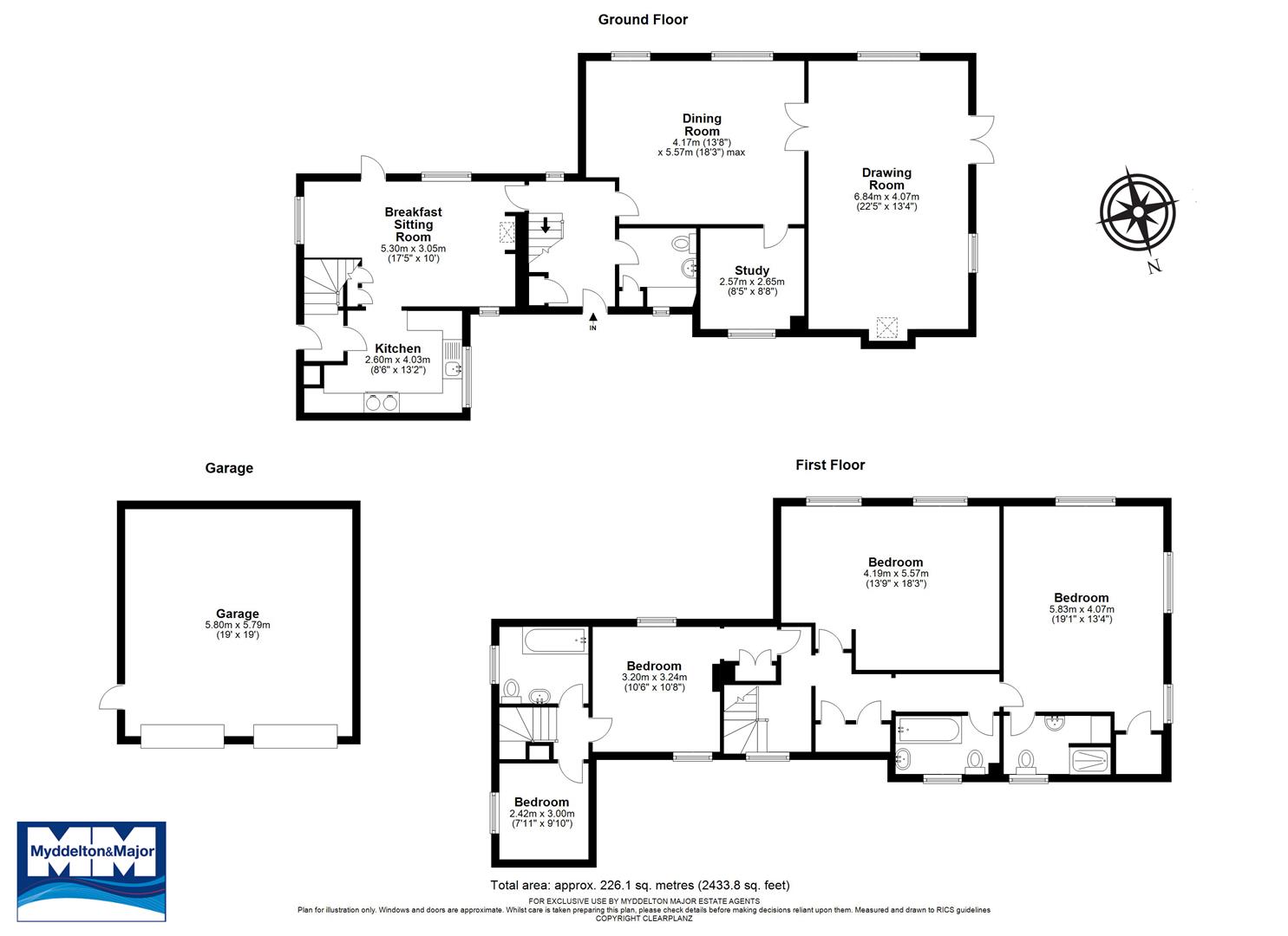 Farley Street, Nether Wallop, Stockbridge SO20, 4 bedroom property for ...