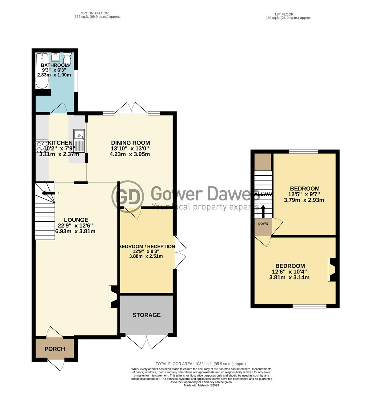 Heath Road, Orsett, Grays RM16, 3 bedroom end terrace house for sale