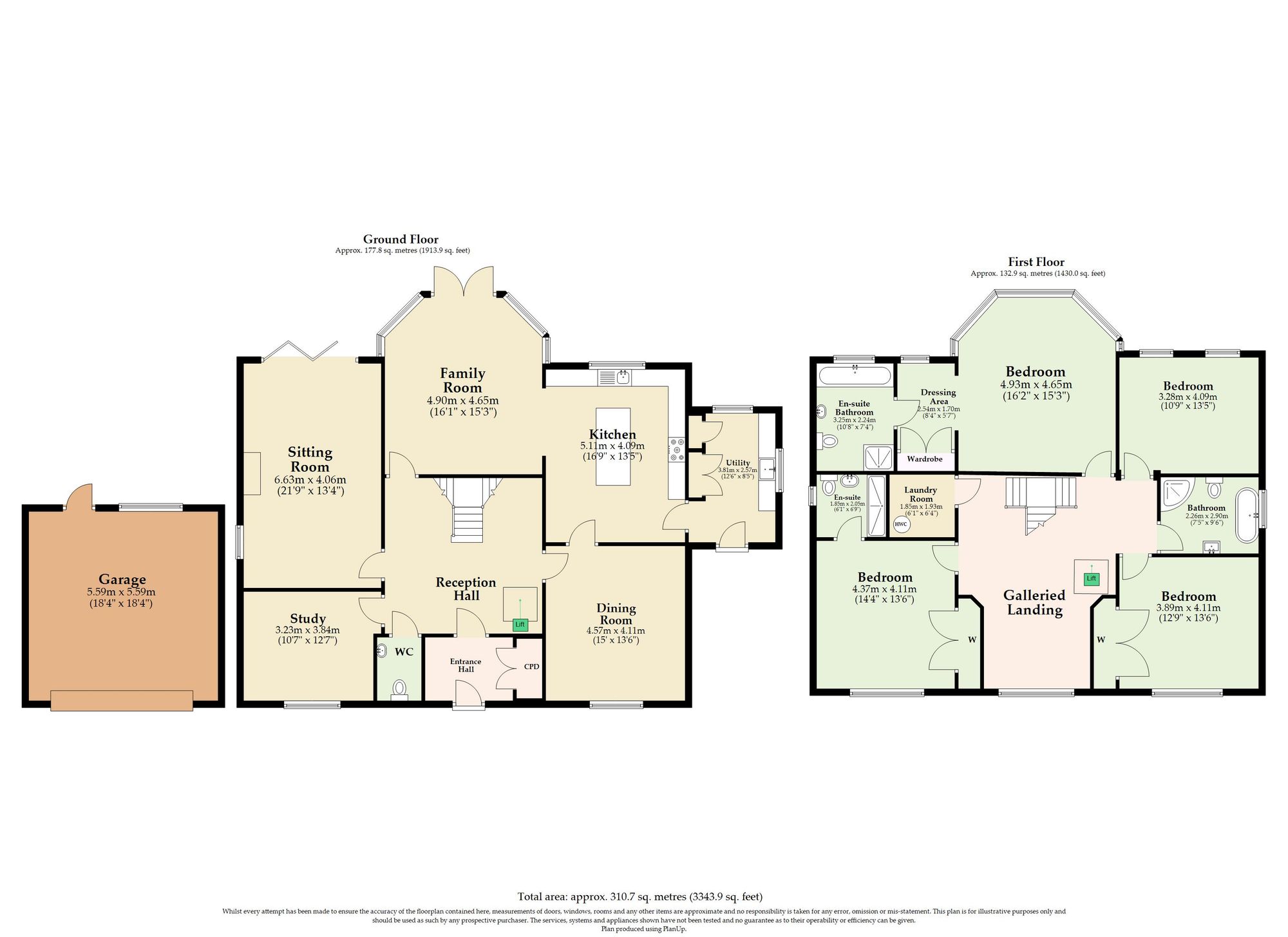 Farndale The Avenue, Norwich floorplan