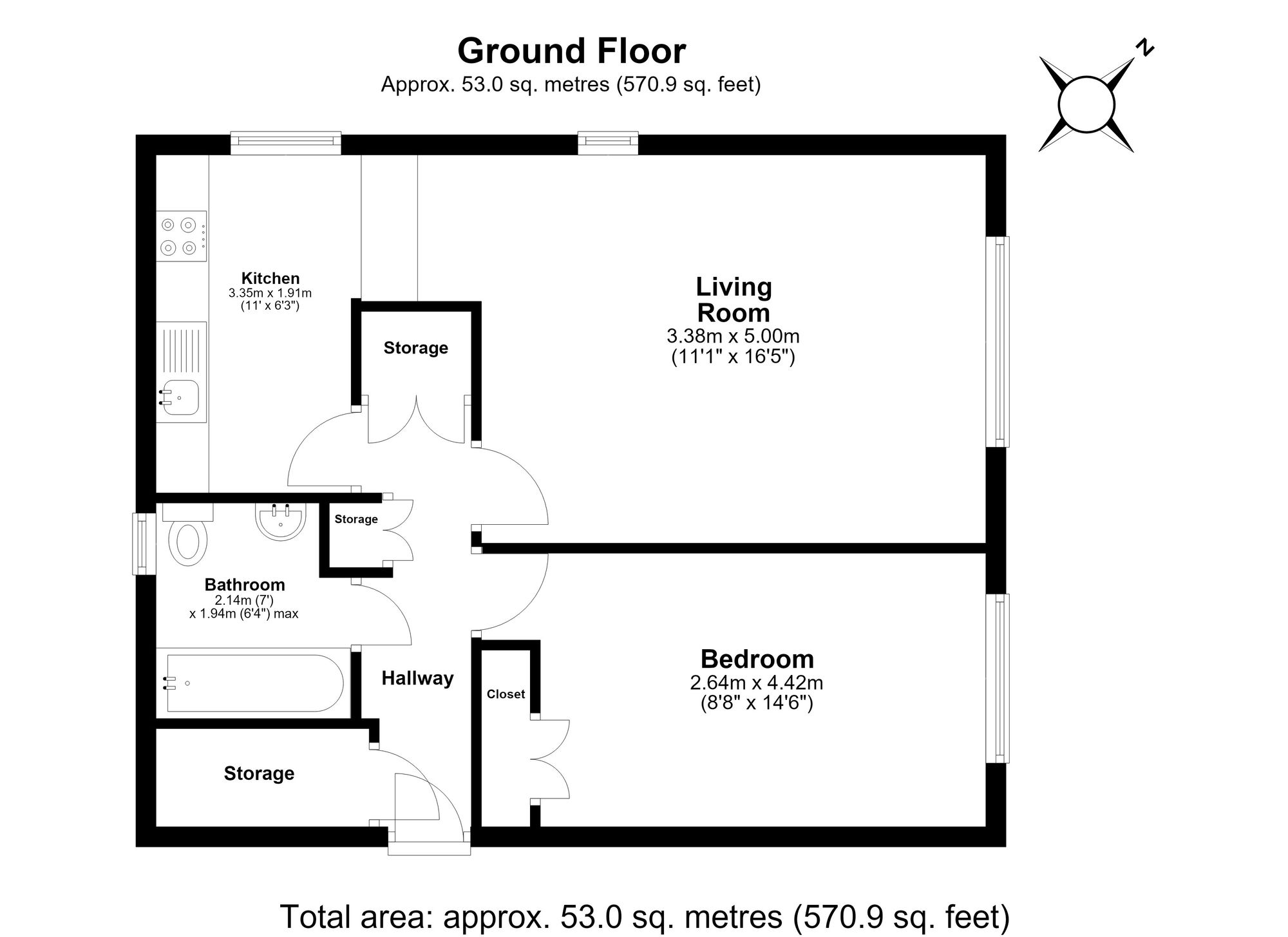 41 Kielder Close, Hainault floorplan