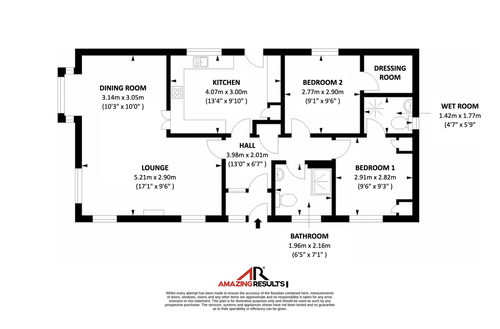 21 Rosebank Park Homes, Meadow Road, Leuchars floorplan