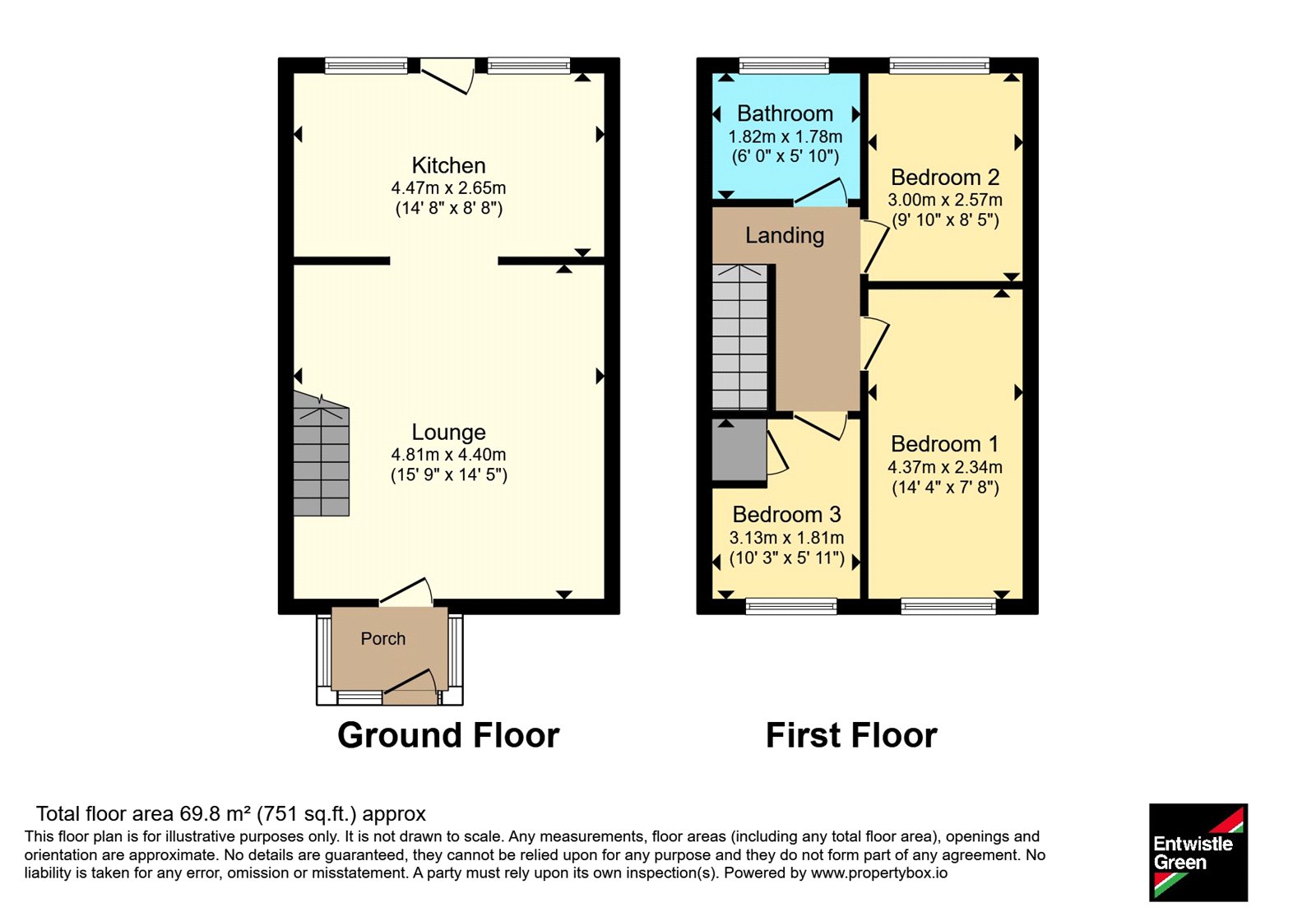 44, Netherfield, Cheshire floorplan
