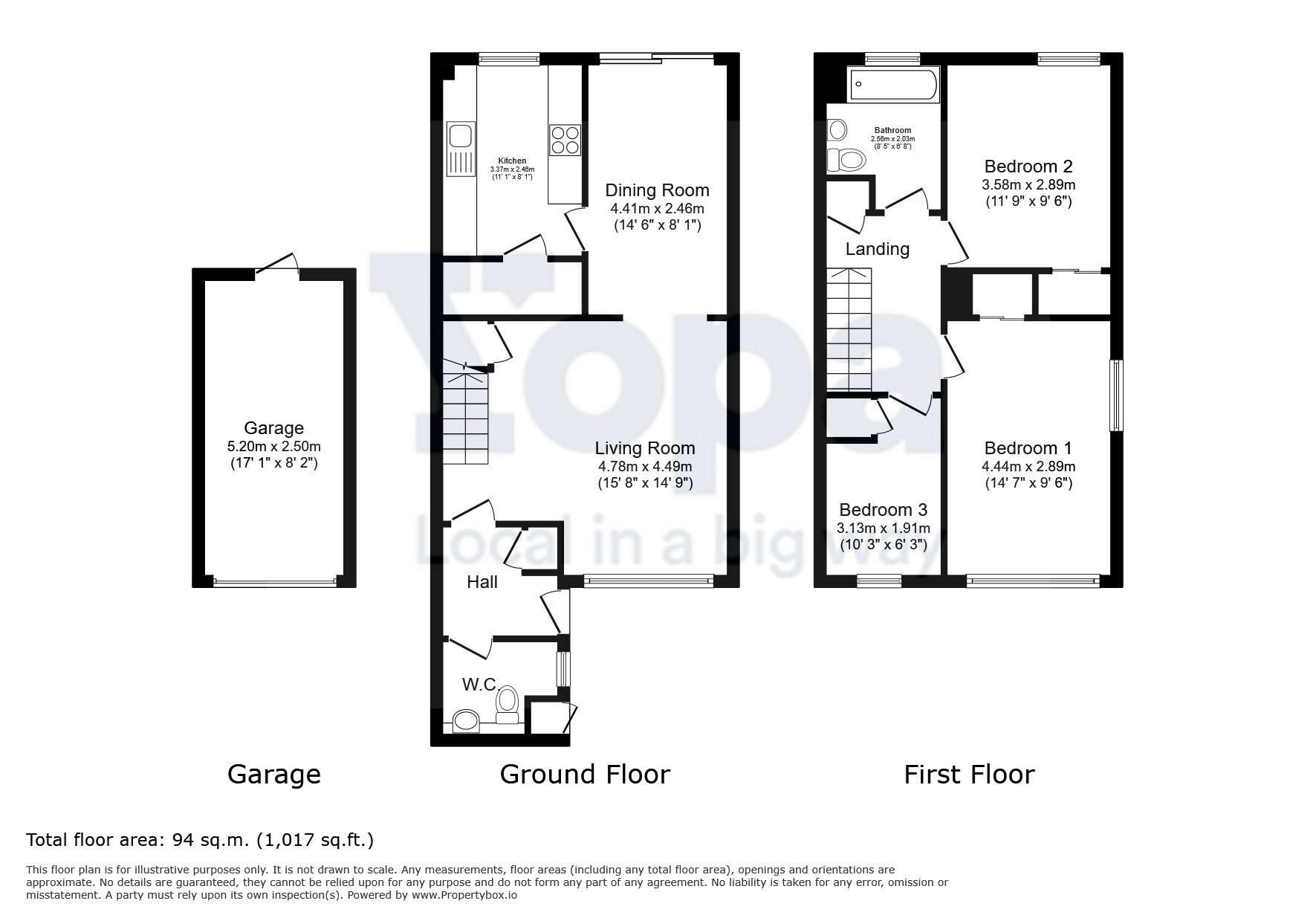 2, The Paddock, Hatfield floorplan