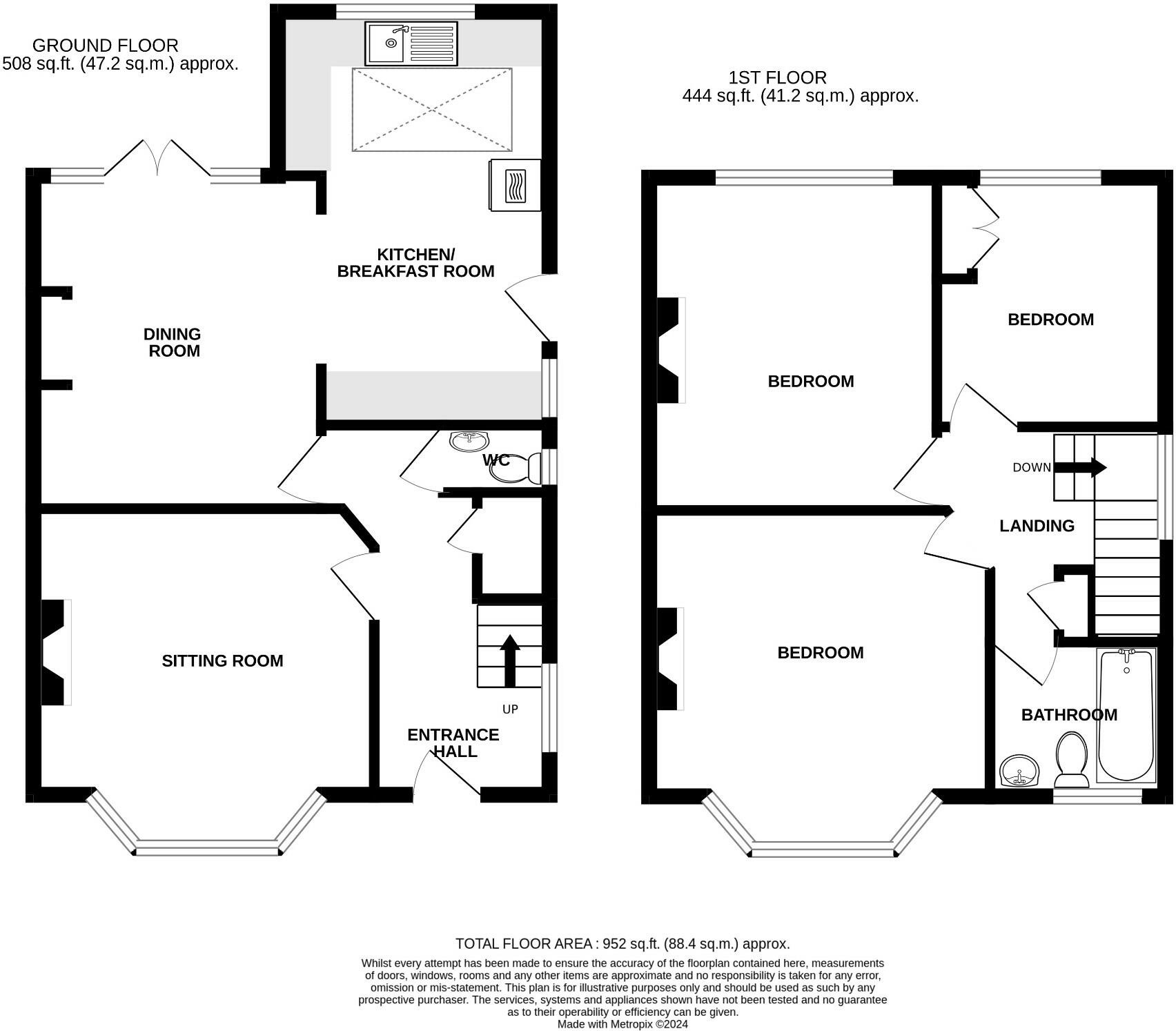 54, Cherry Garden Road, East Sussex floorplan