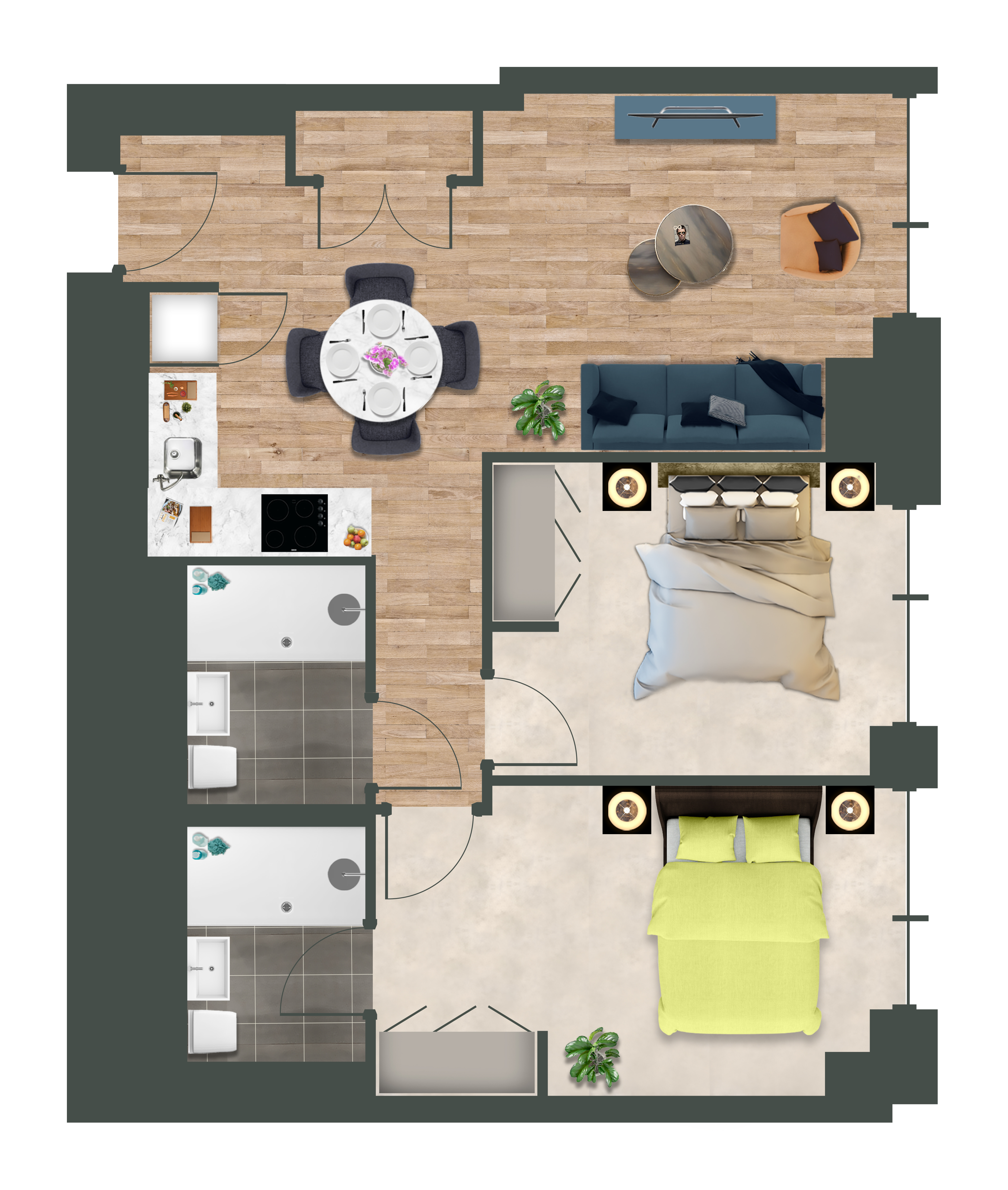 3b William Jessop Way, Liverpool floorplan