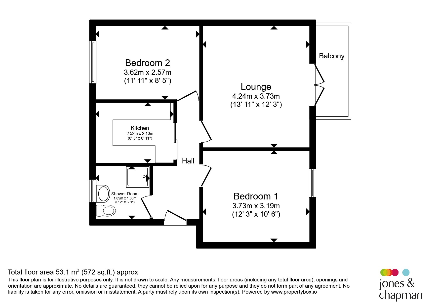 6, Roselands Court, Egerton Park, Birkenhead floorplan