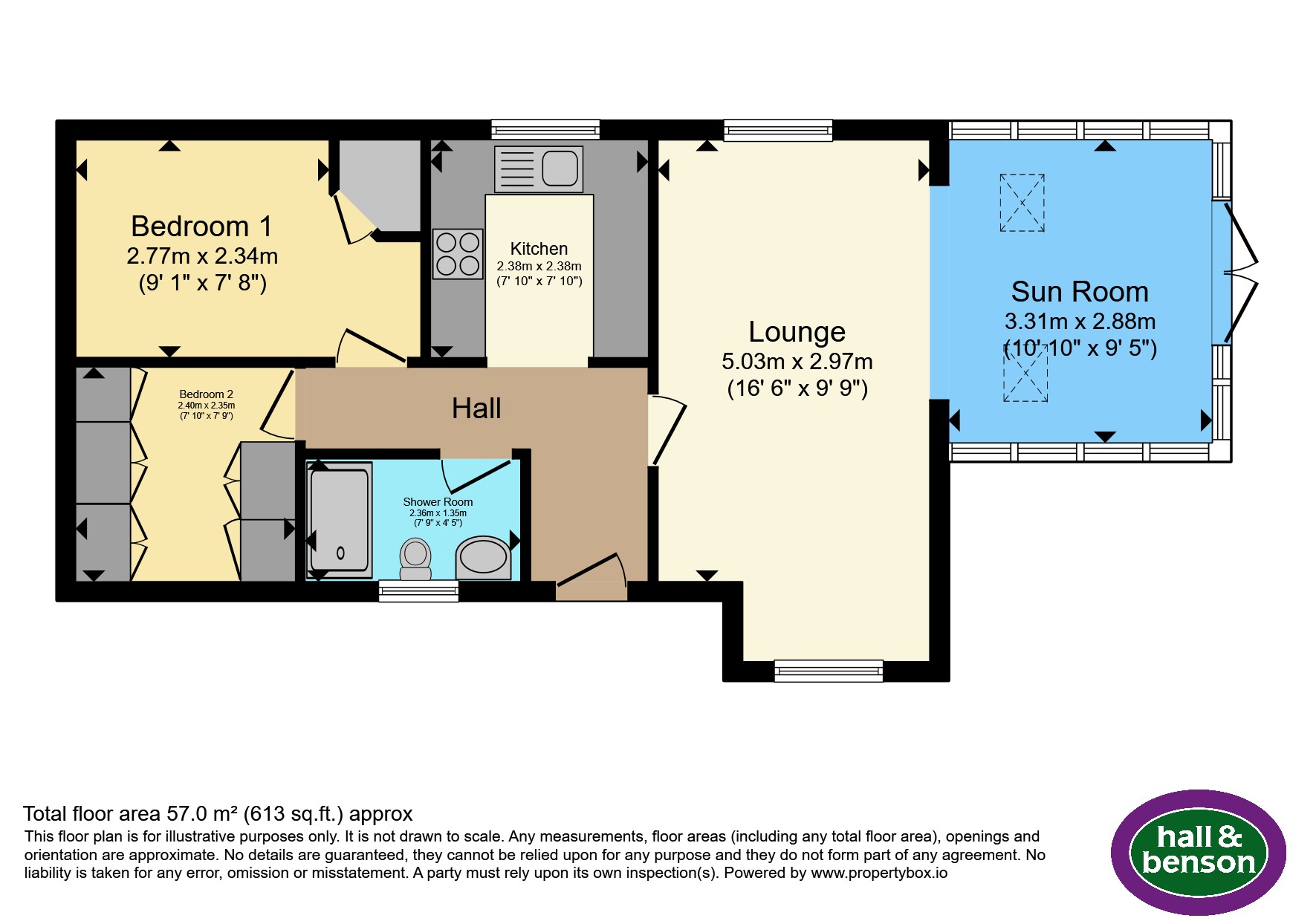 40, Barley Close, Derby floorplan