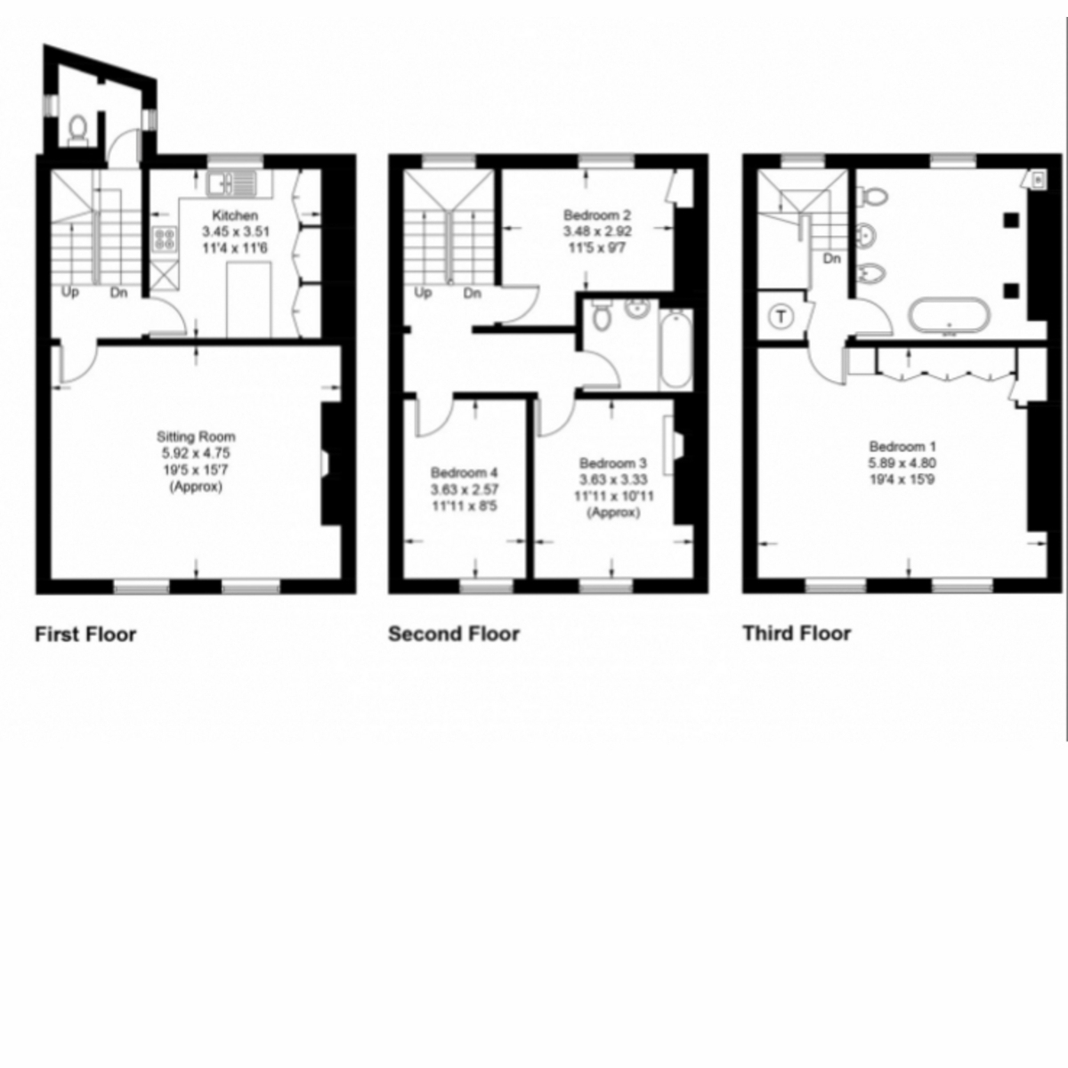 7a, Portland Street, Southampton floorplan