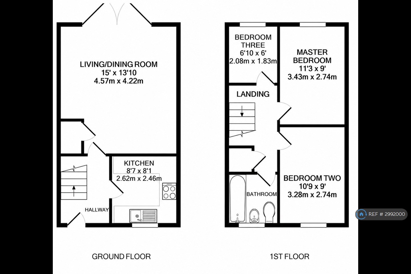 Bittern Close, College Town, Sandhurst floorplan
