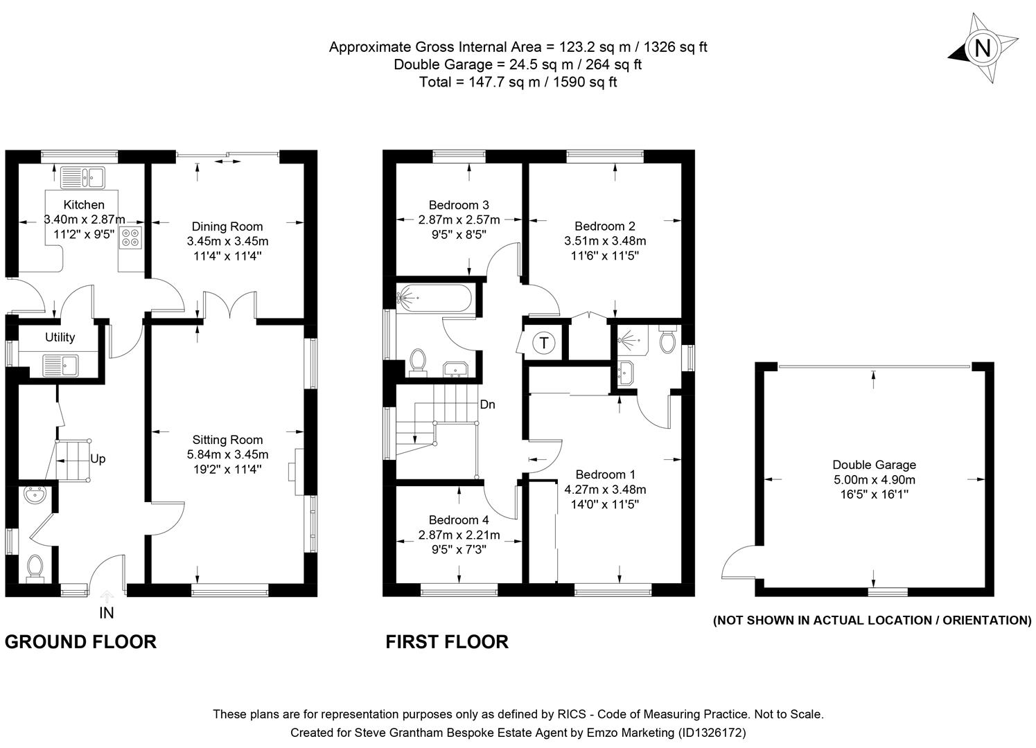 23, Oaks Coppice, Waterlooville floorplan
