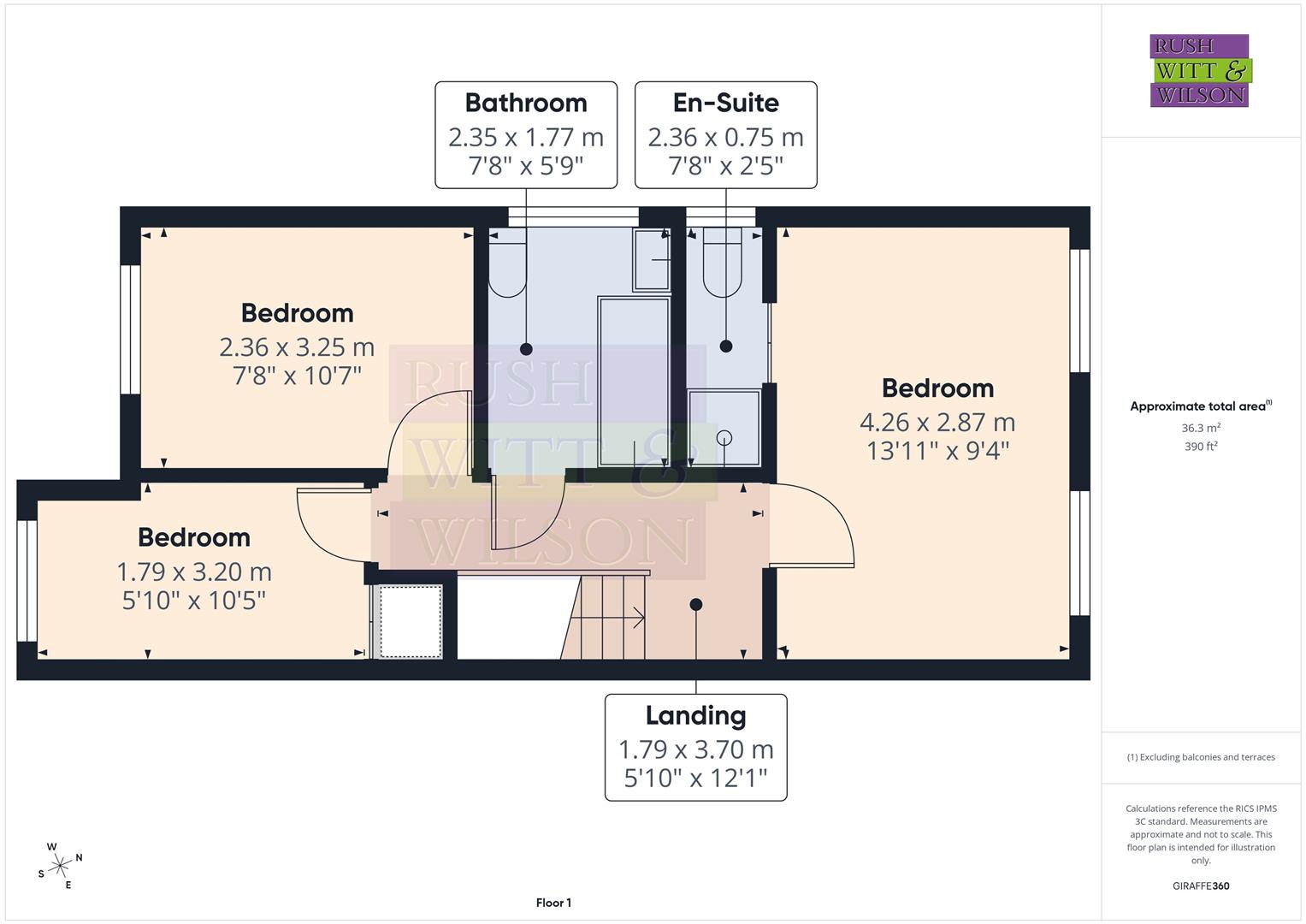 24, Warren Close, St. Leonards-On-Sea floorplan