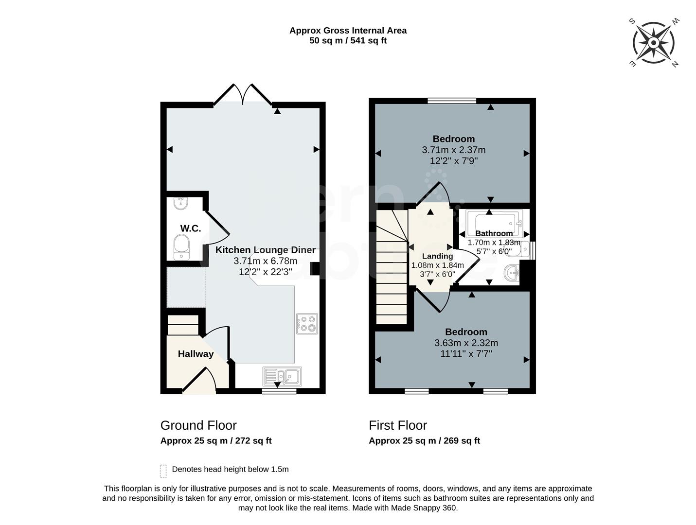 11, Cilffordd Y Coed, Cardiff floorplan