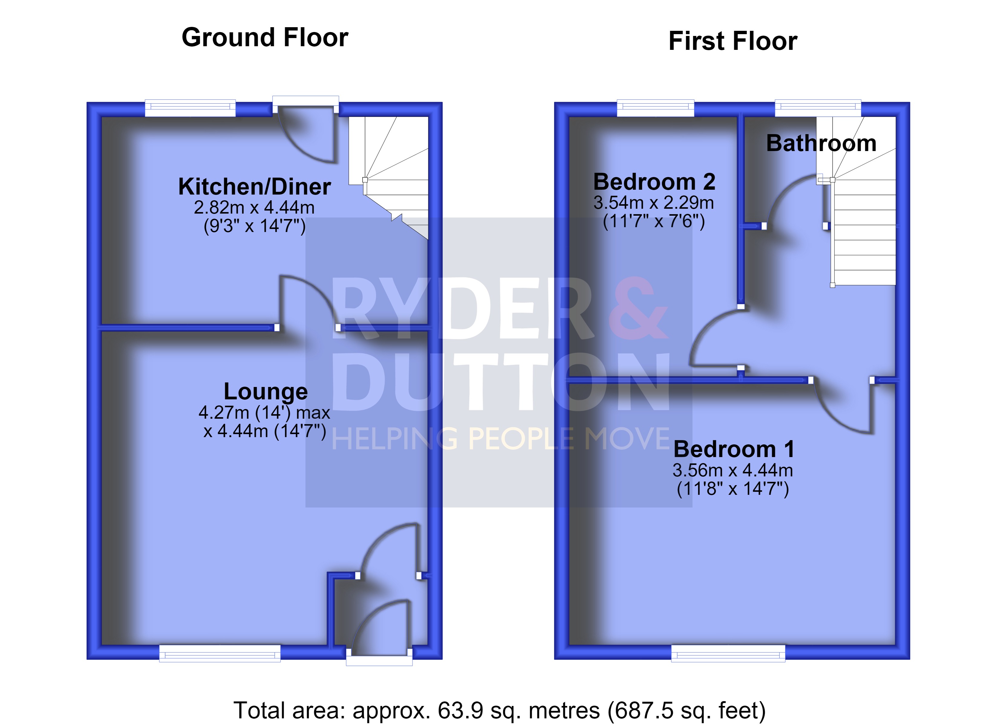 23, Albert Street, Rochdale floorplan