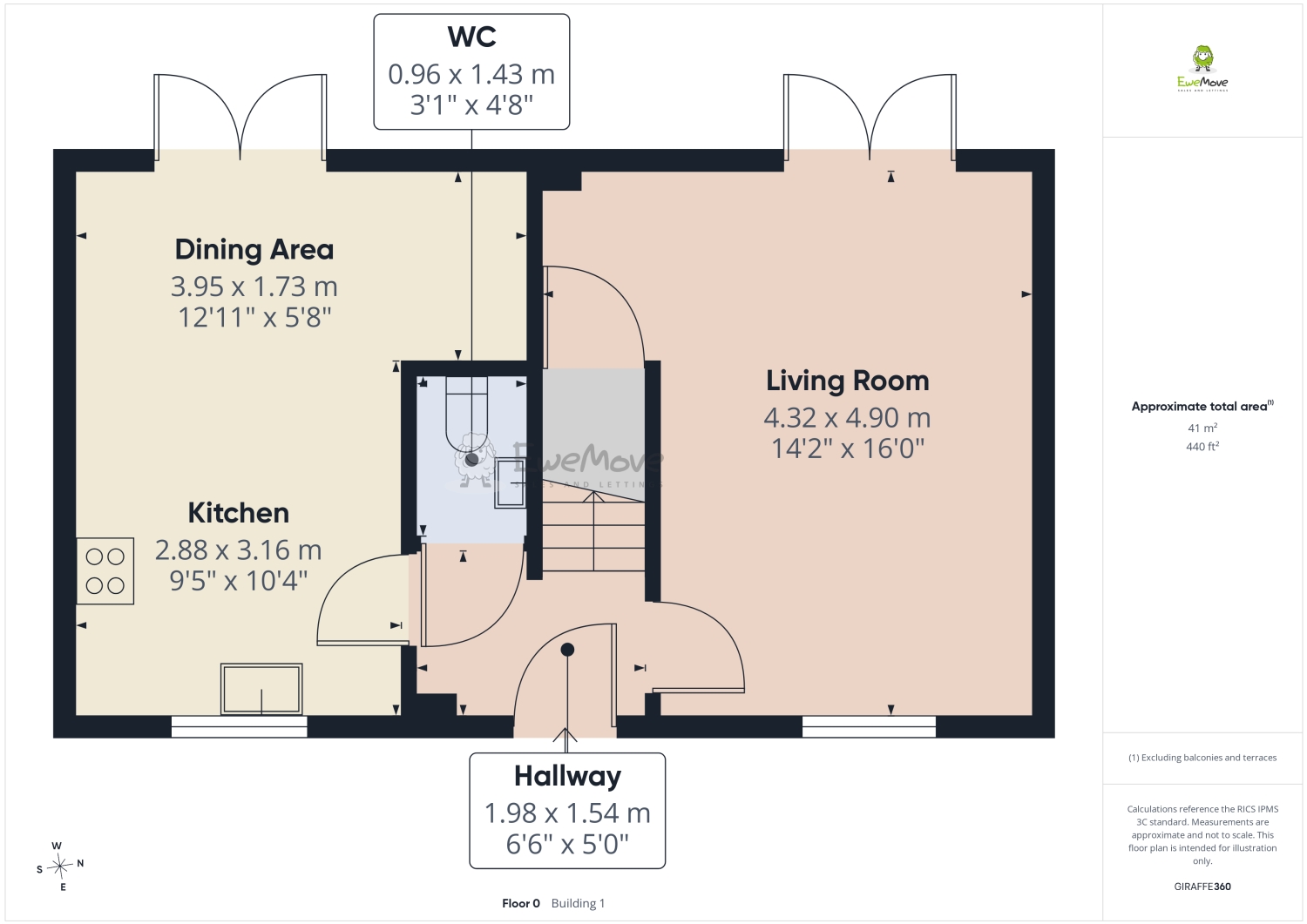 28, Oaktree Road, South Molton floorplan