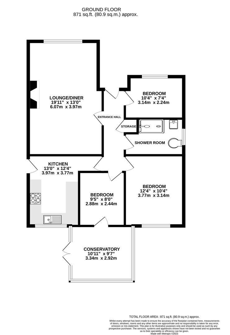 Berwick Close, Walton, Chesterfield S40, 3 bedroom detached bungalow
