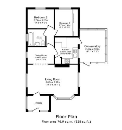 37, Eastfield Park, Newark floorplan