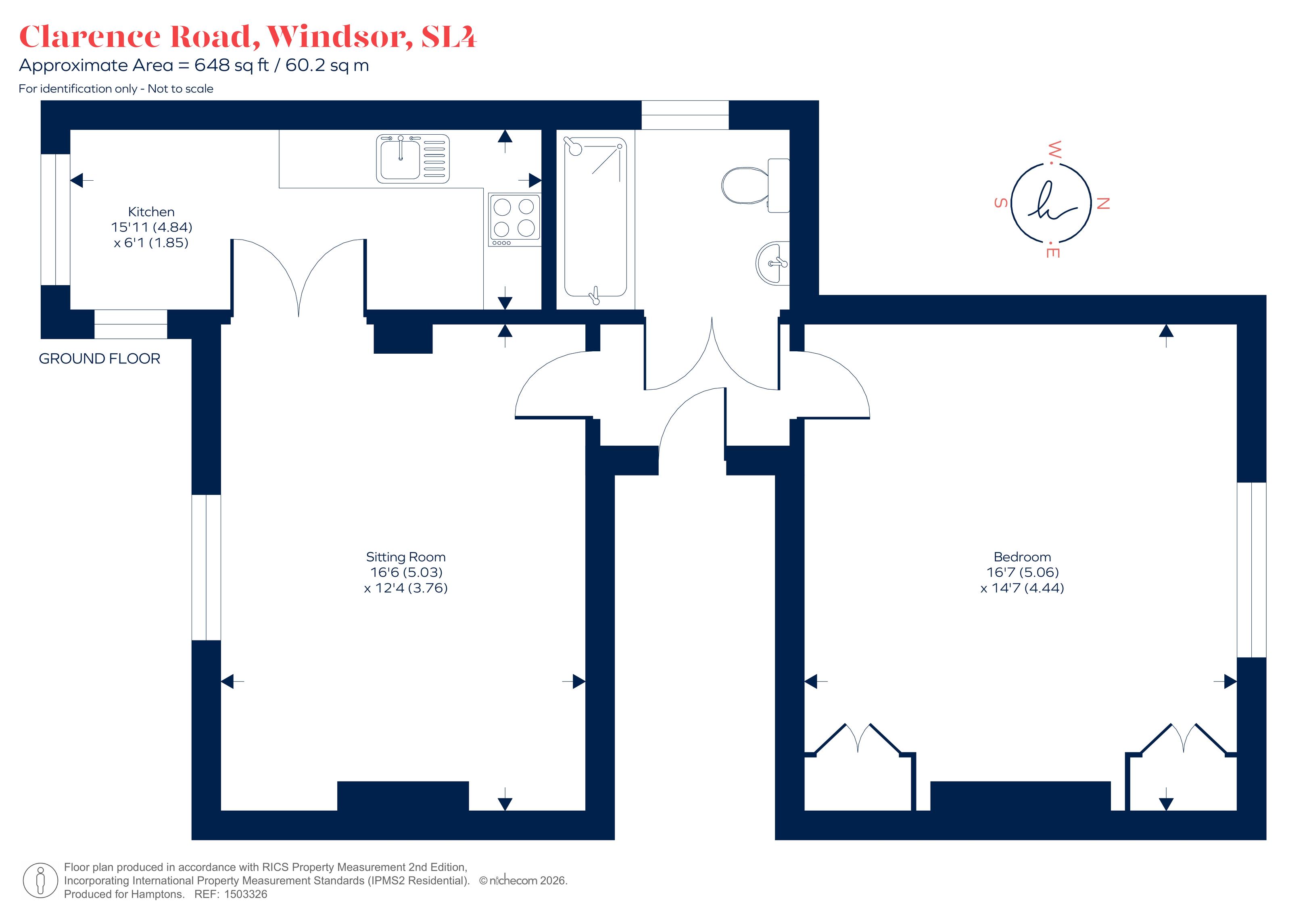Clarence Road, Windsor floorplan
