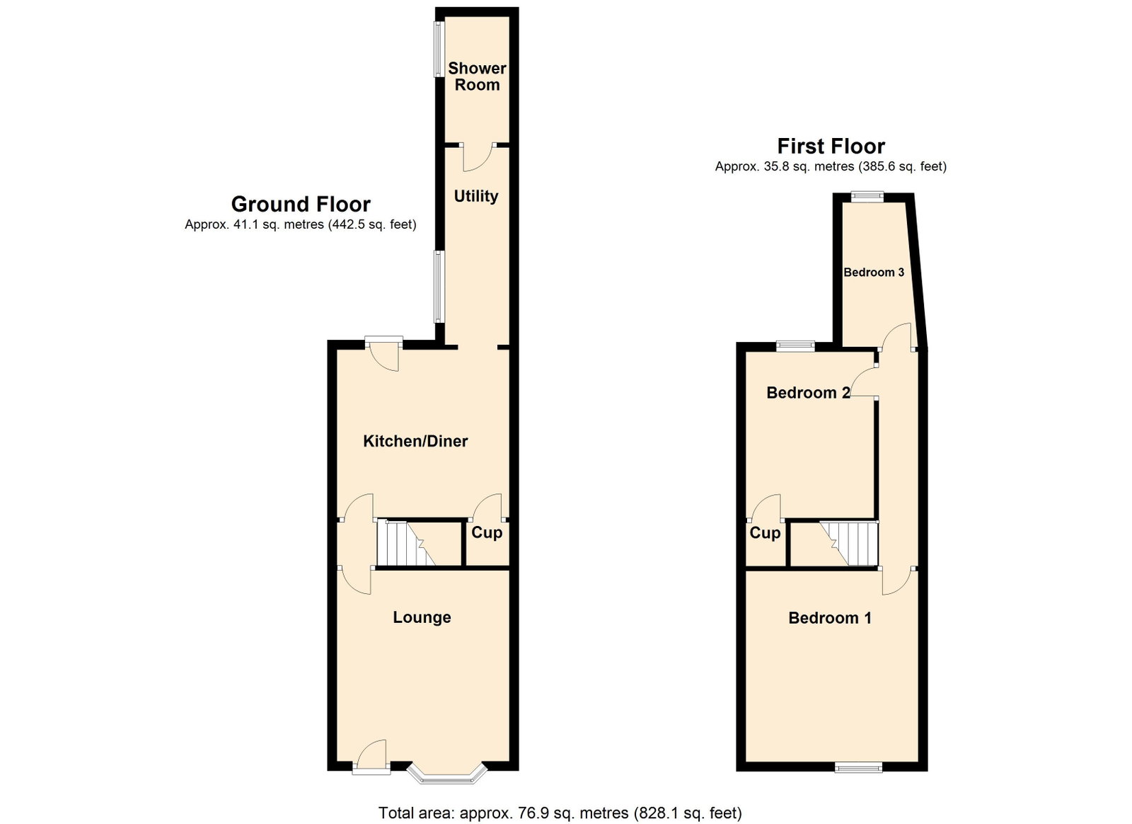 9a, Weston Street, Swadlincote floorplan