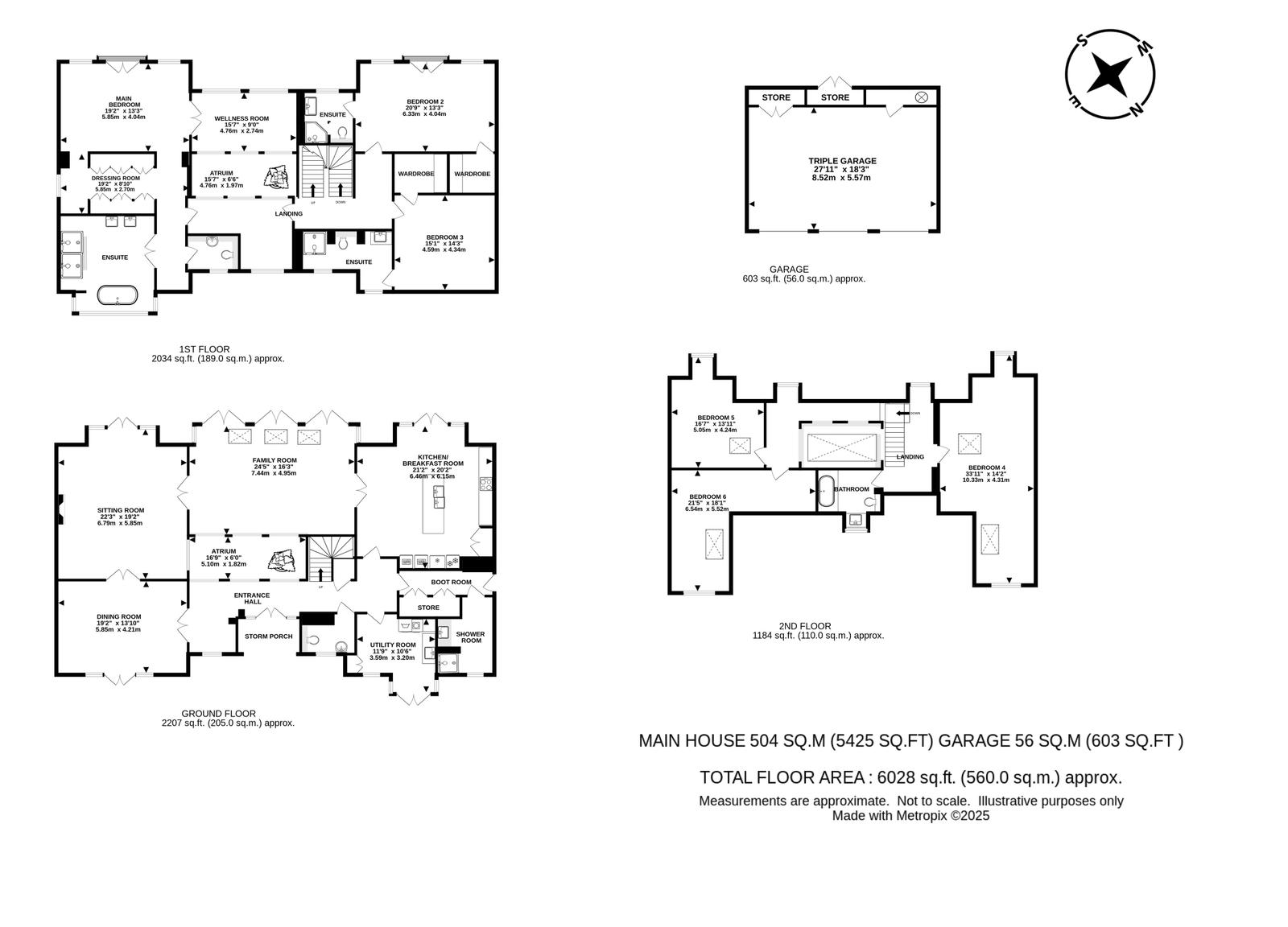 Larch, Larch Close, Tadworth floorplan