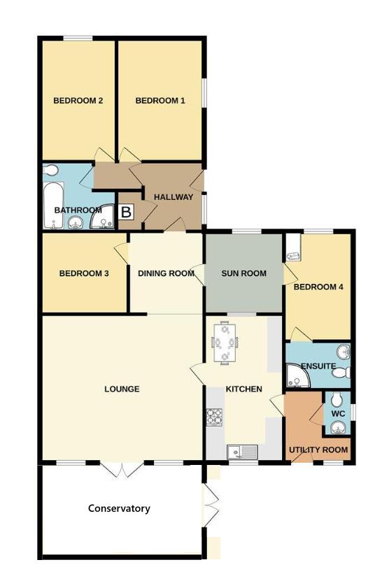 29, Moorcombe Drive, Weymouth floorplan