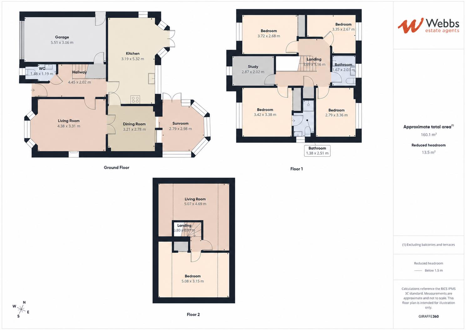 42, Brisbane Way, Cannock floorplan