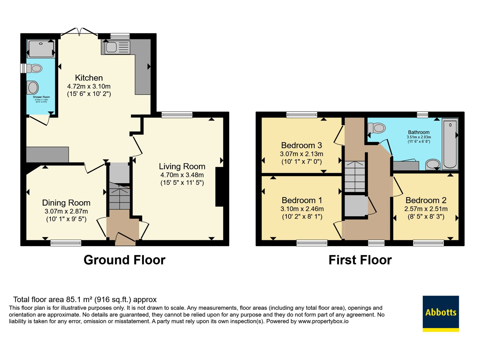 51, Leys Lane, Norfolk floorplan