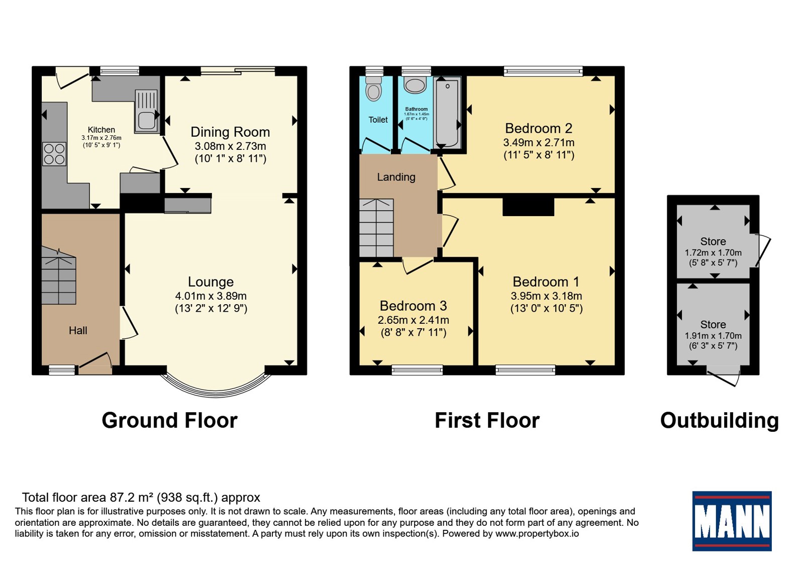 9, Tyler Grove, Kent floorplan