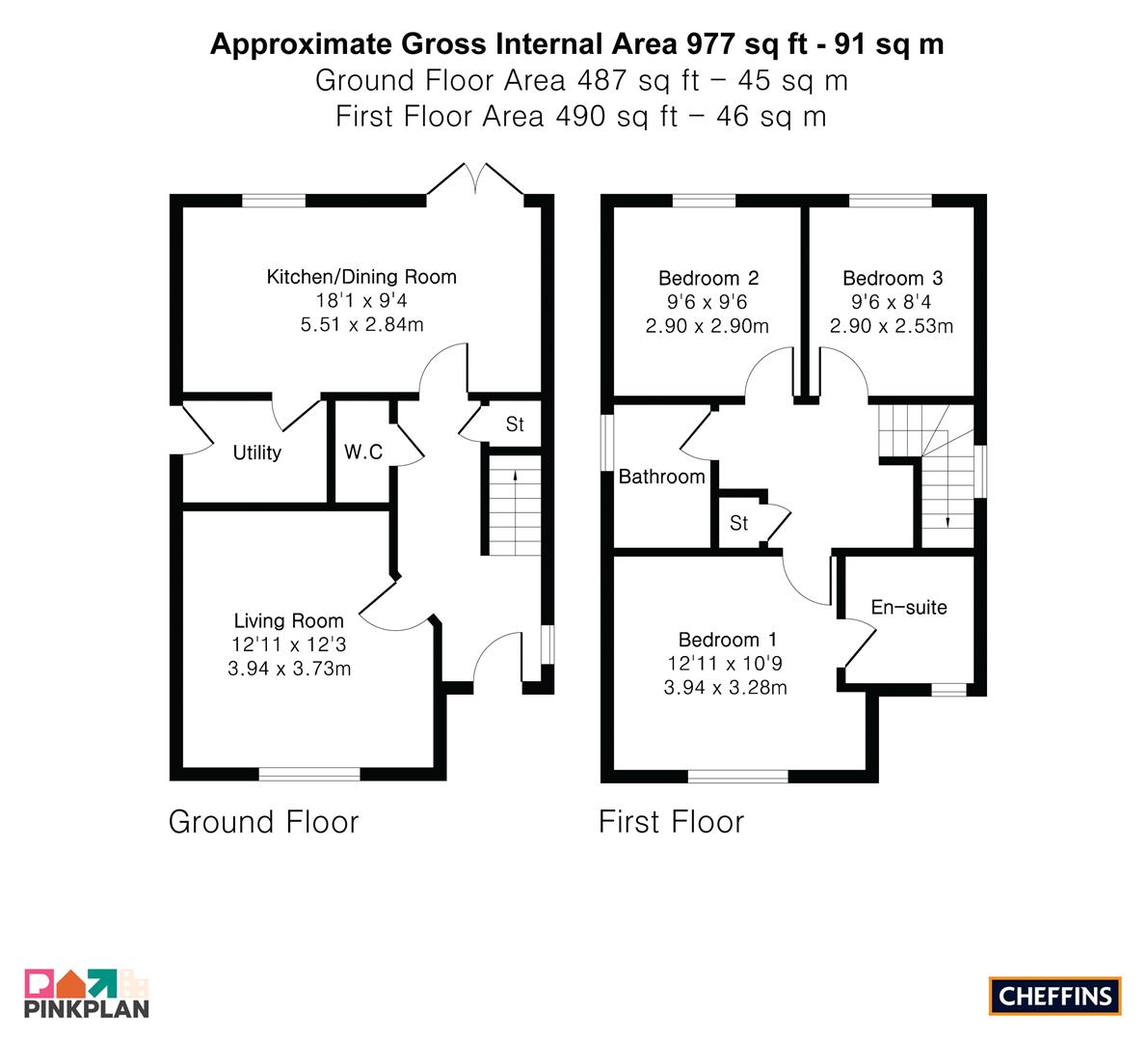 7, Hop Bine Drive, Waterbeach floorplan