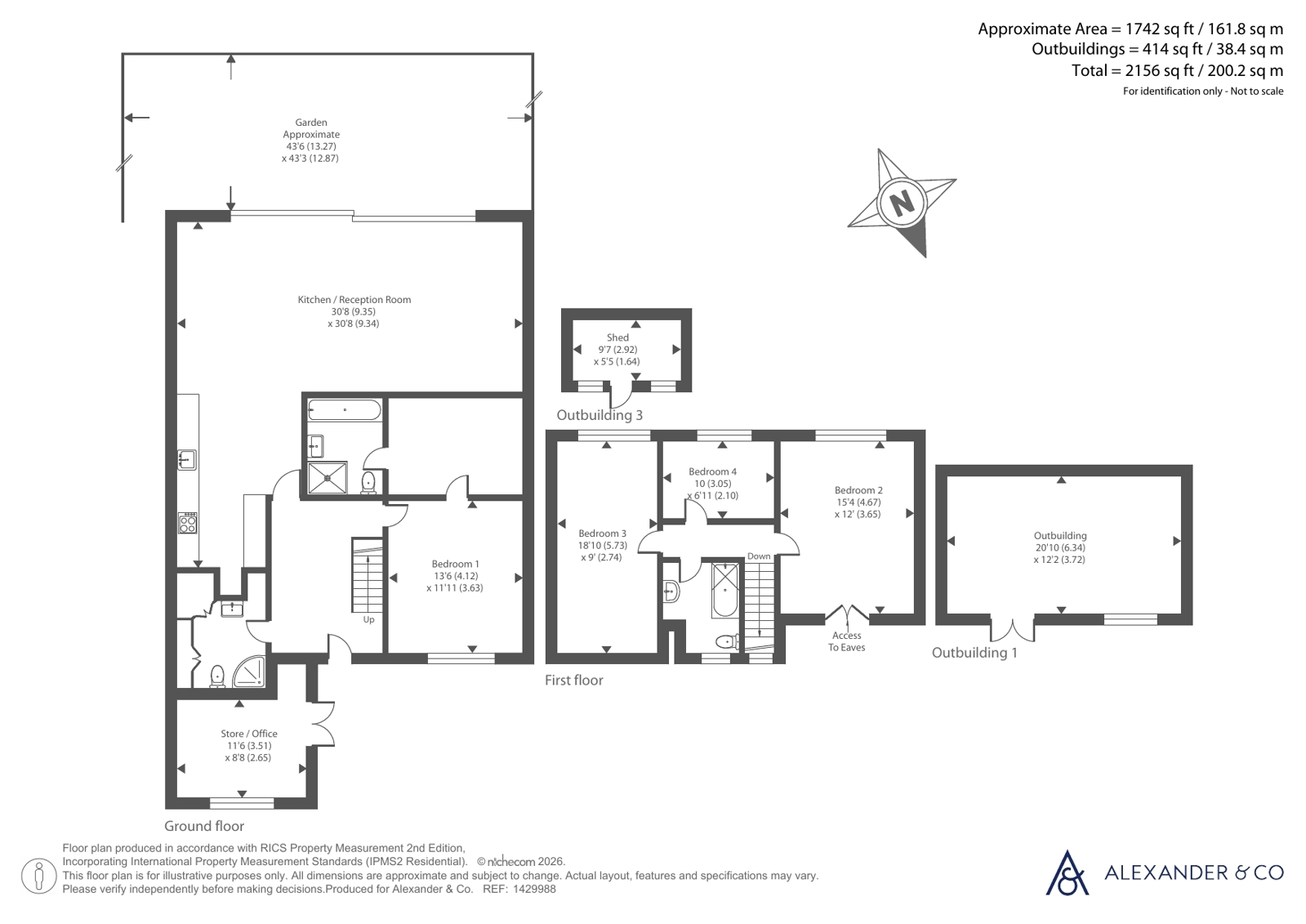 14, Northview Road, Dunstable floorplan