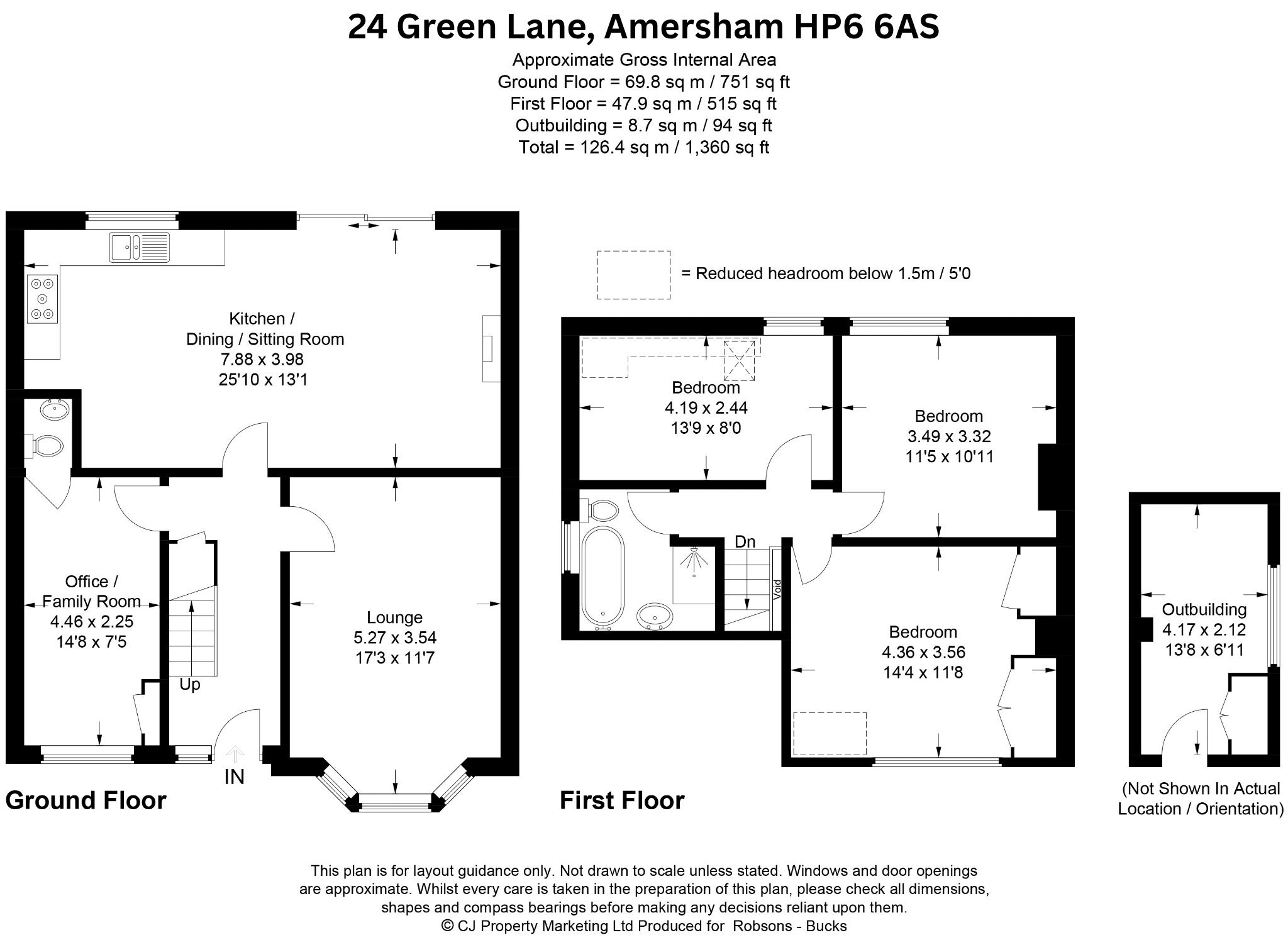 24 Green Lane, Amersham floorplan