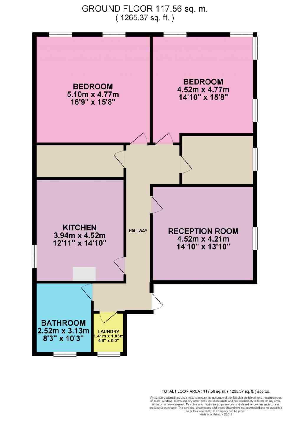 3 Bedrooms Flat to rent in Campbell Street, Belper DE56