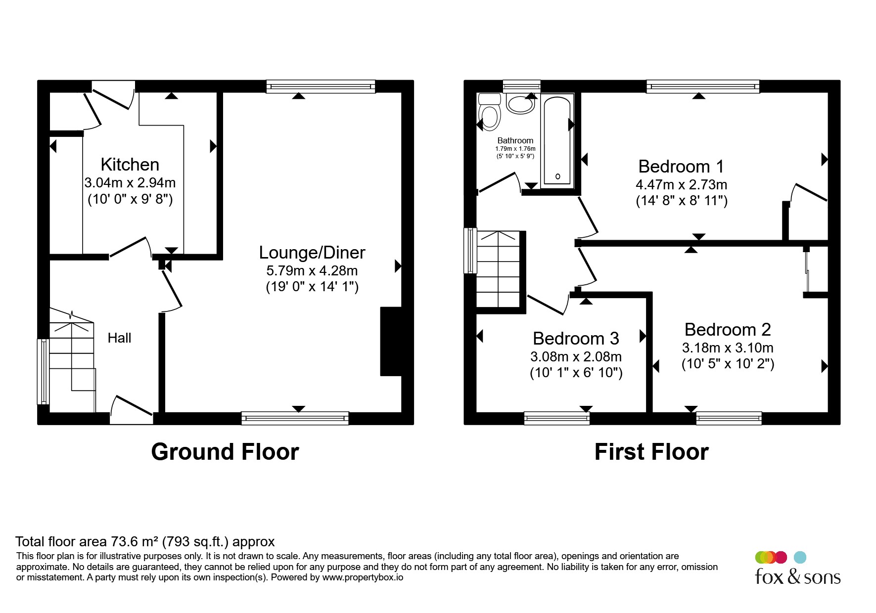 64, Great Orchard, Yeovil floorplan