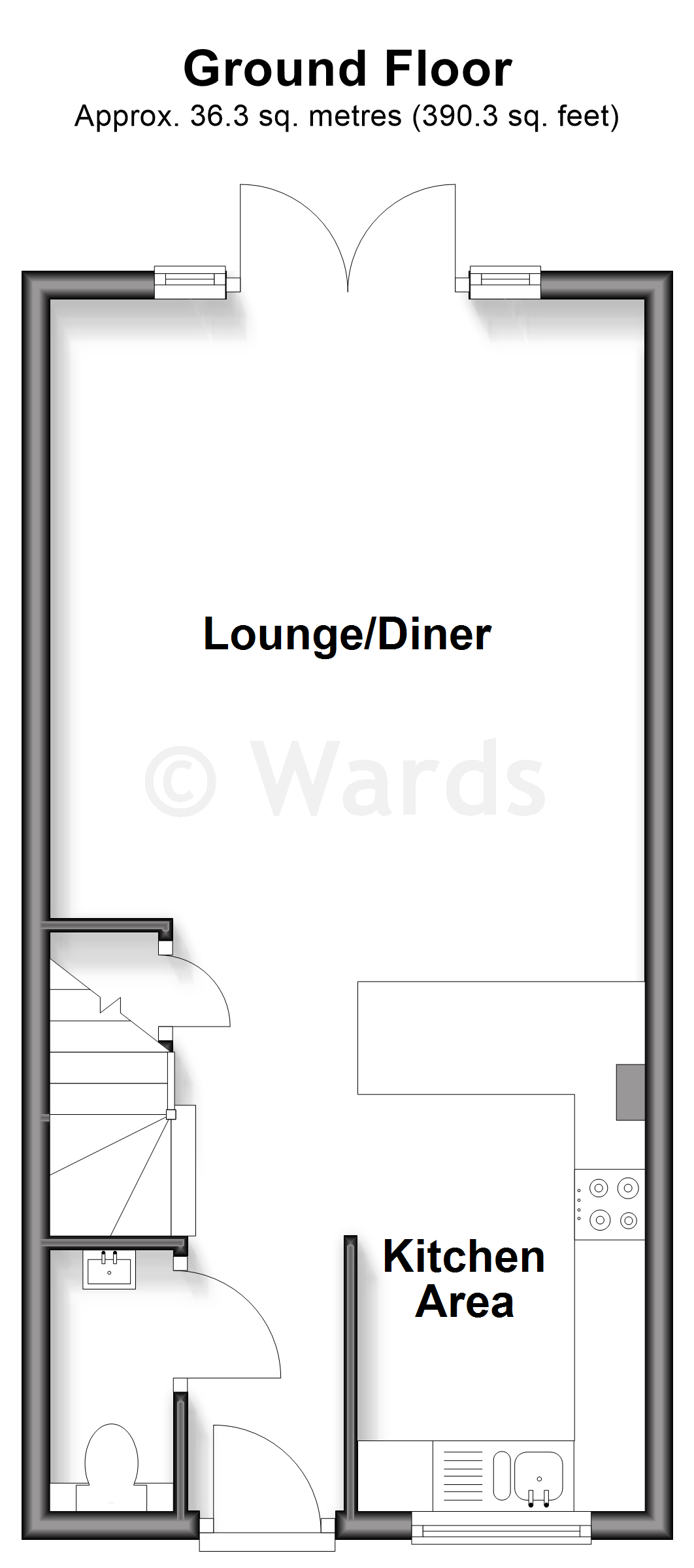4B, Nuthatch Drive, Ashford floorplan