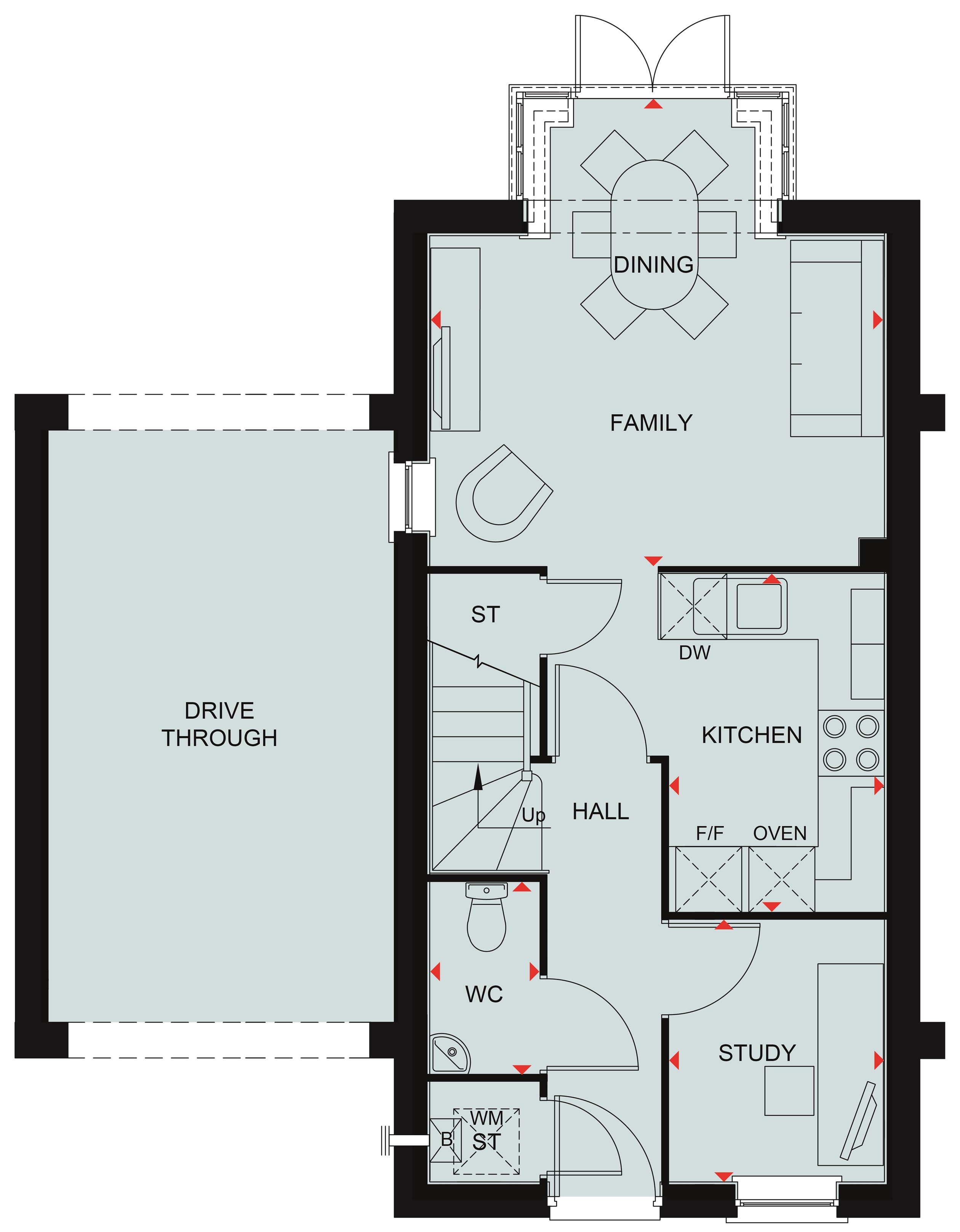 H879554, Tweed Street, Lubbesthorpe, Leicester floorplan