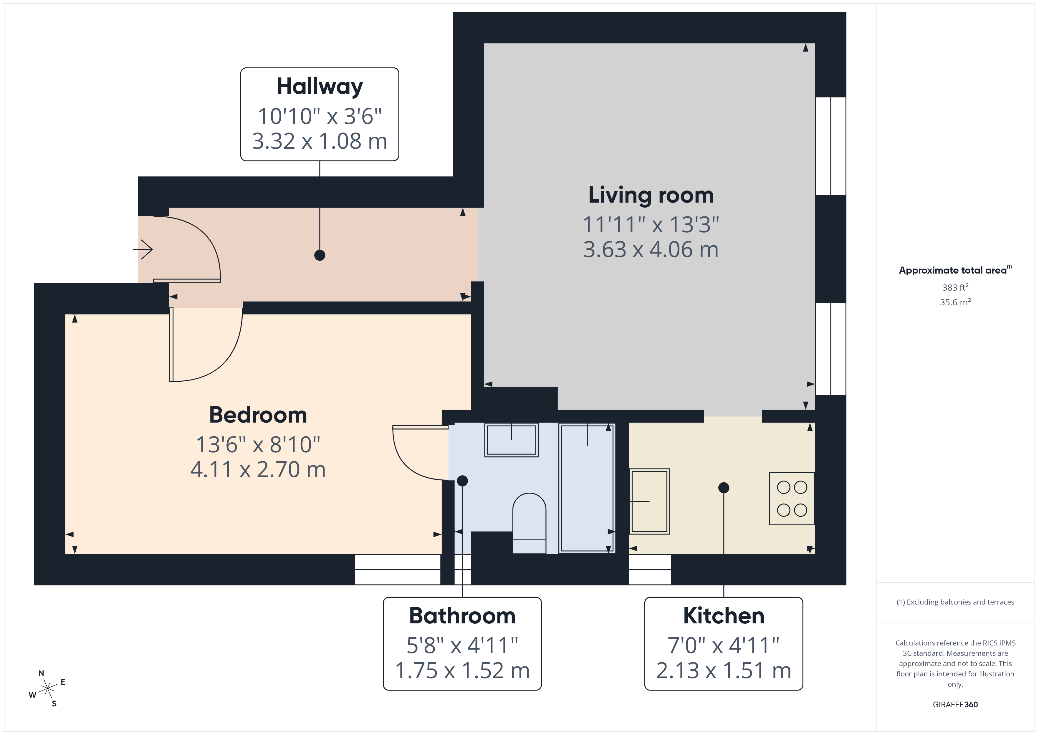Brixton Hill, London floorplan