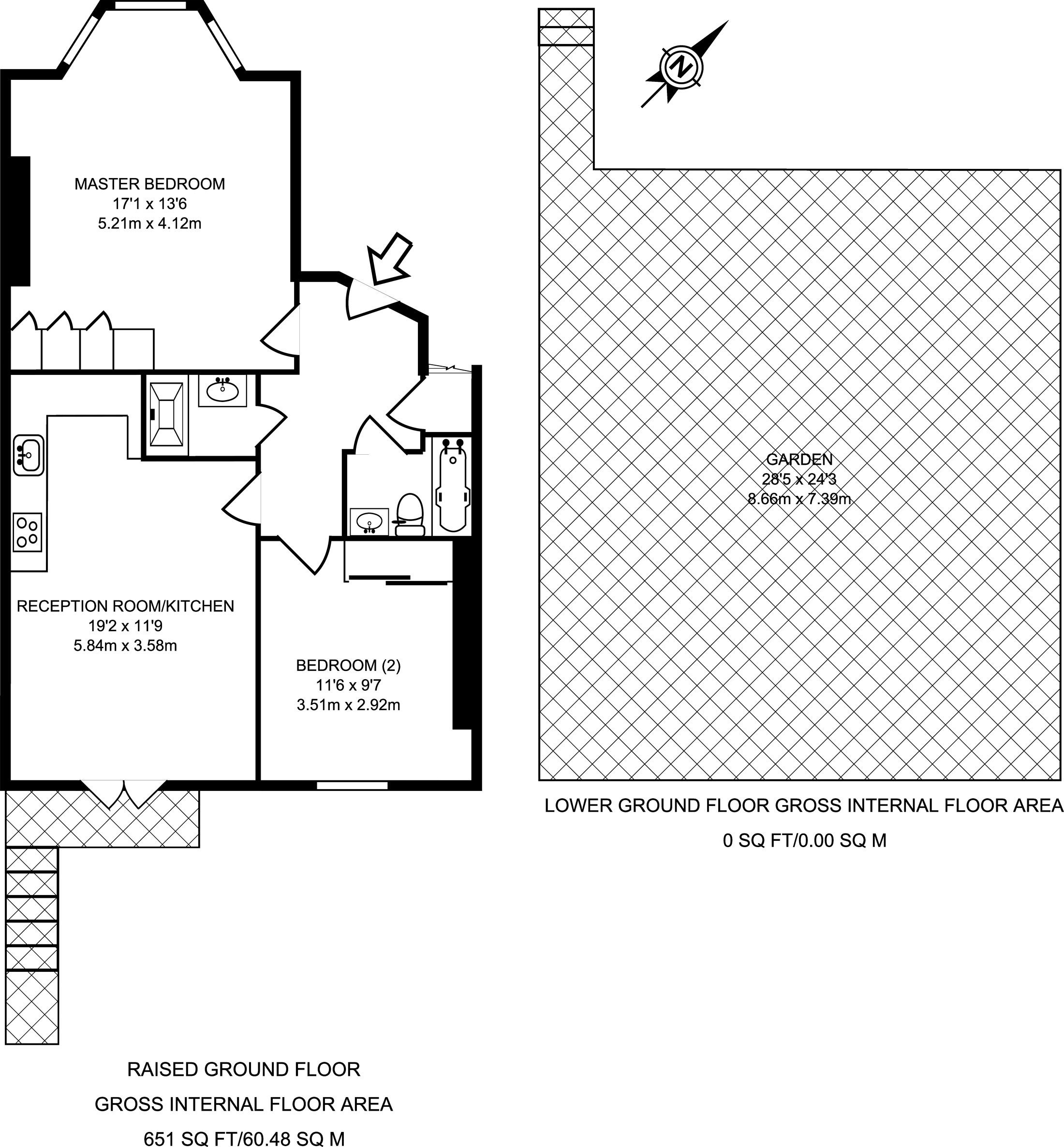 2 Bedrooms Flat for sale in Mount View Road, Crouch End N4