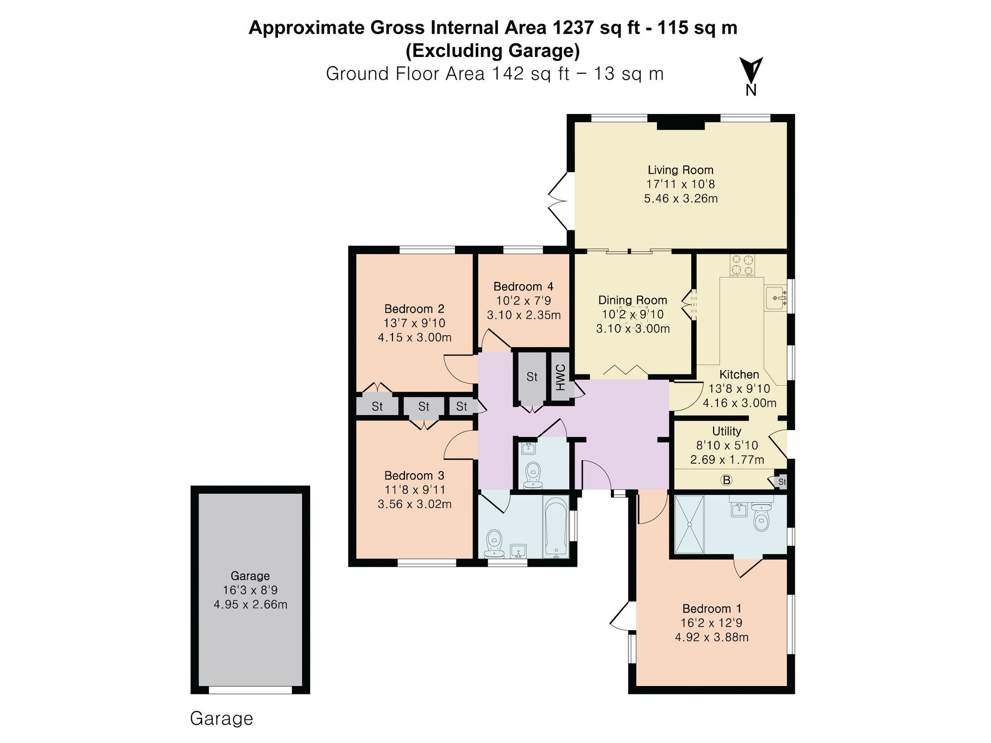 2 The Square, Ipswich floorplan