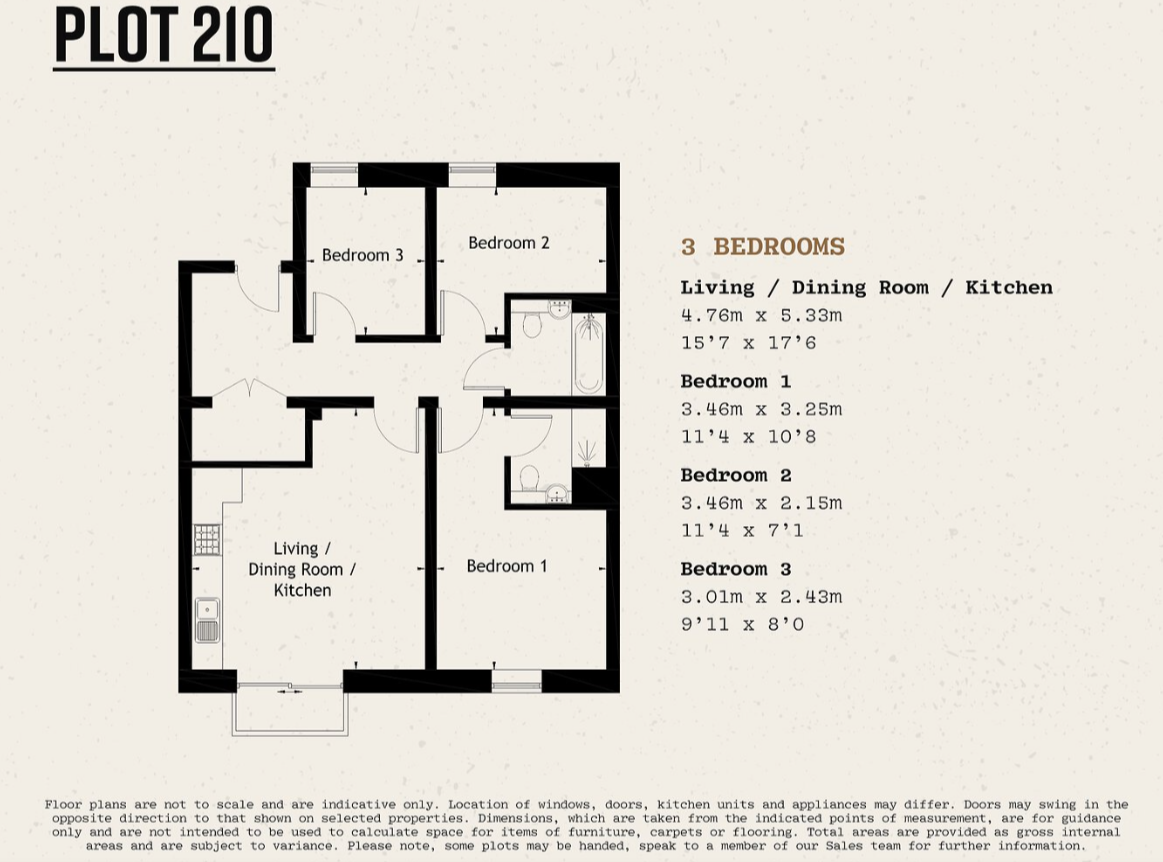 Plot 210, The Old Brewery,, Ashton Road, Somerset floorplan