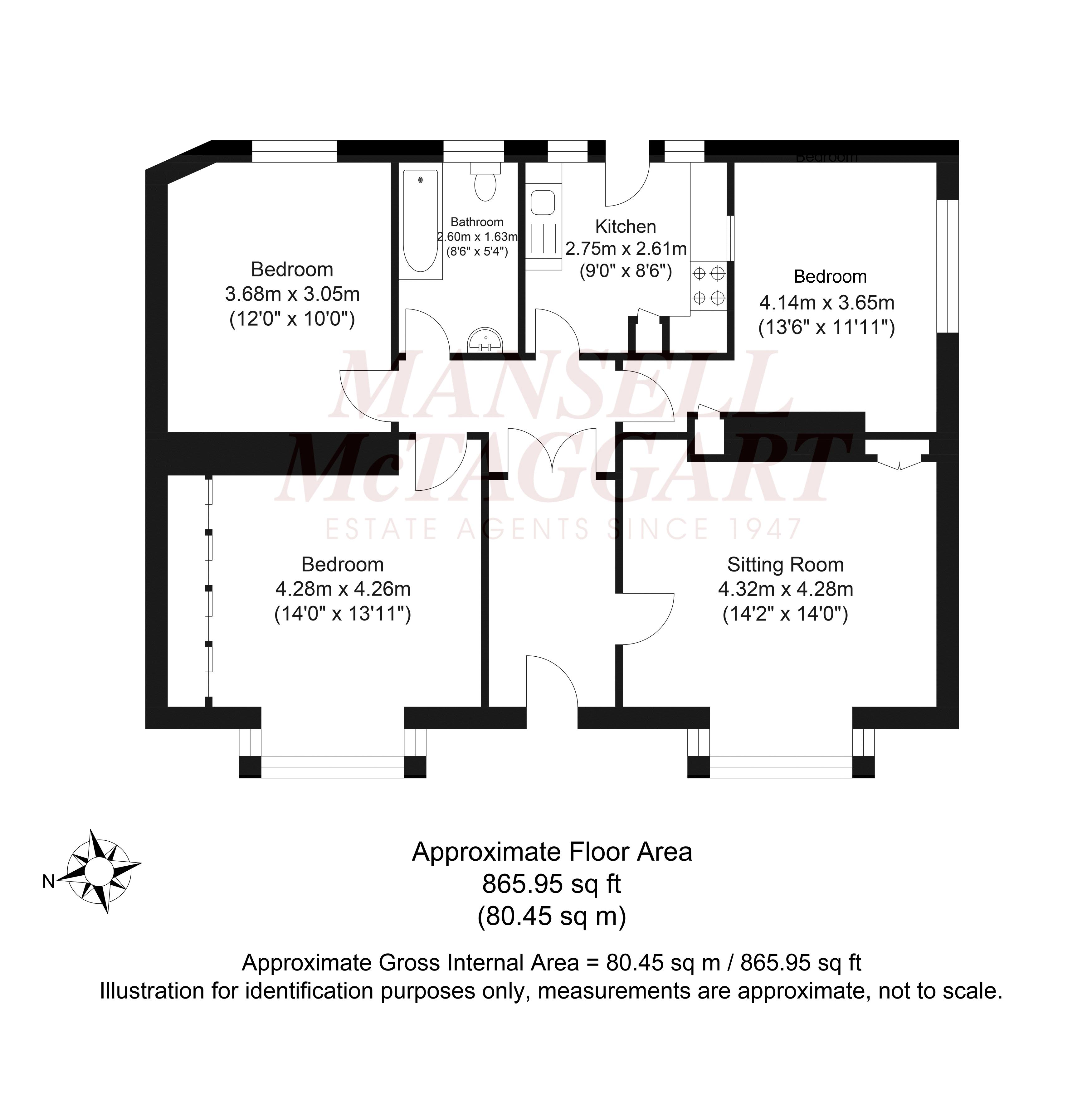 Free property report 59 Highlands Road, Horsham, RH13 5NE Chimnie