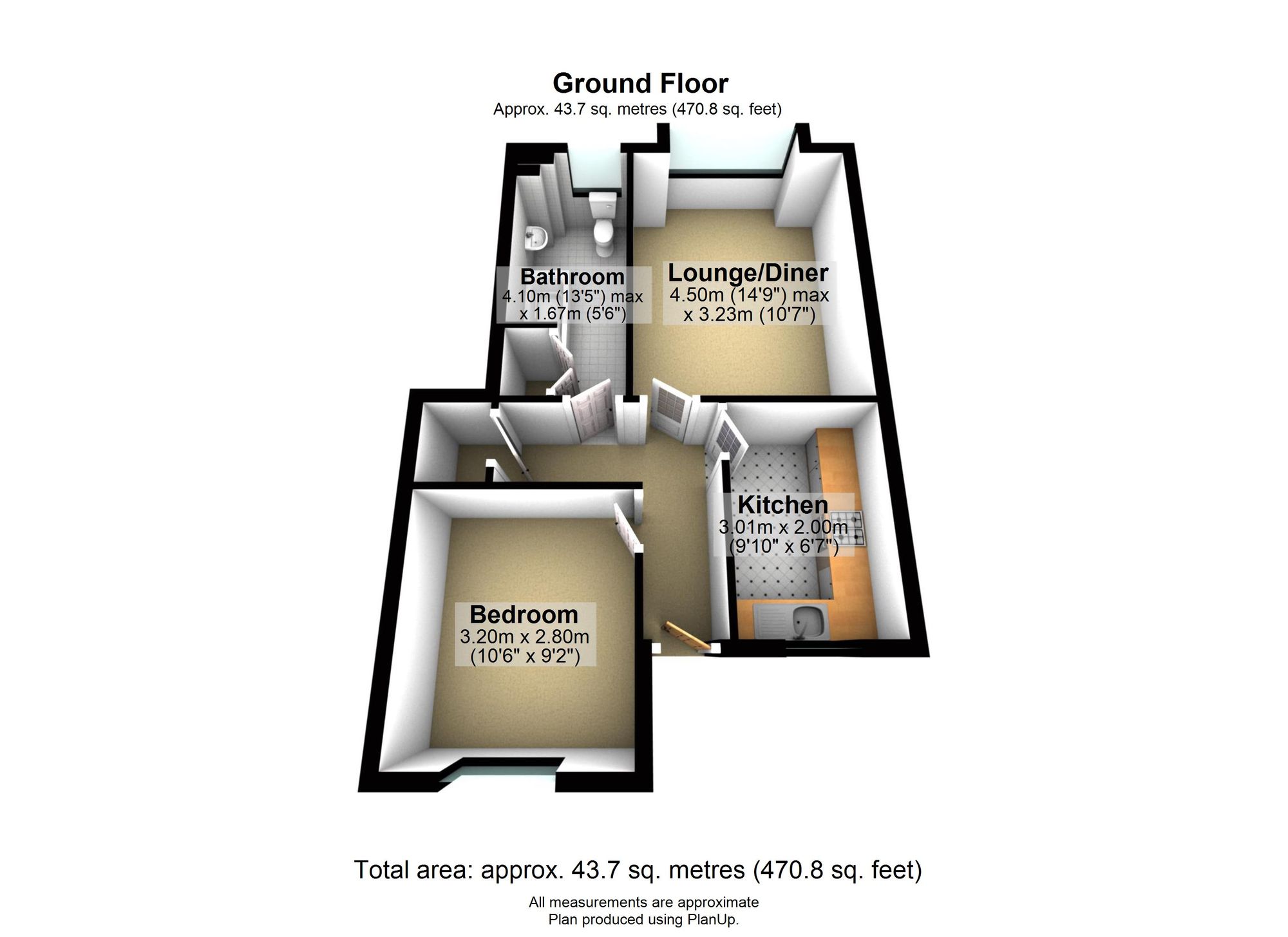 34 Greystones Road, Sheffield floorplan