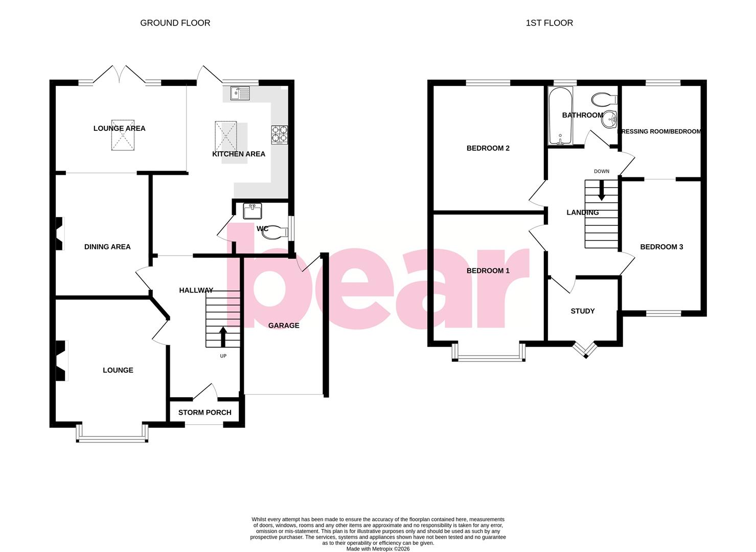 13, Olivia Drive, Leigh-on-Sea floorplan
