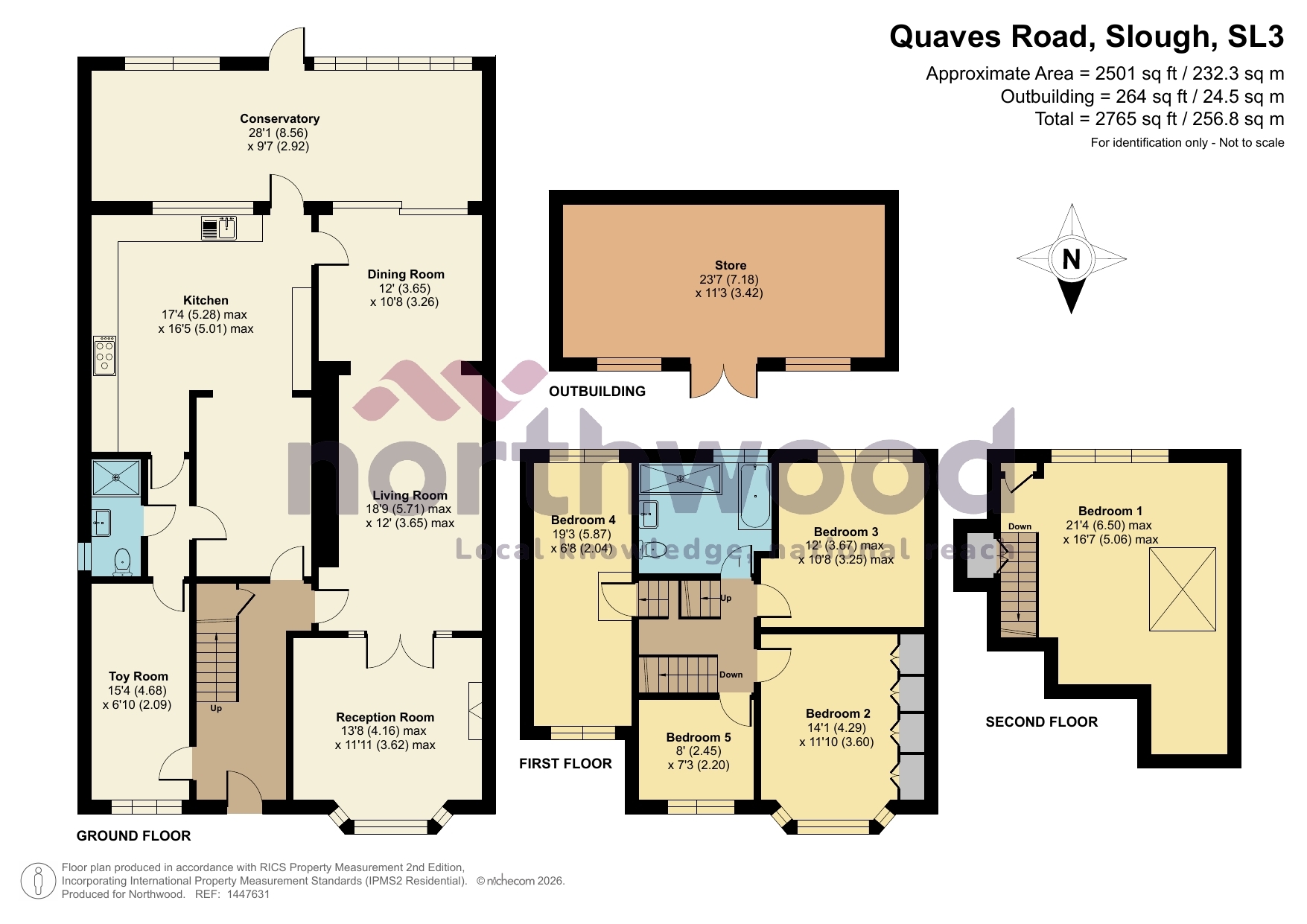 3, Quaves Road, Slough floorplan