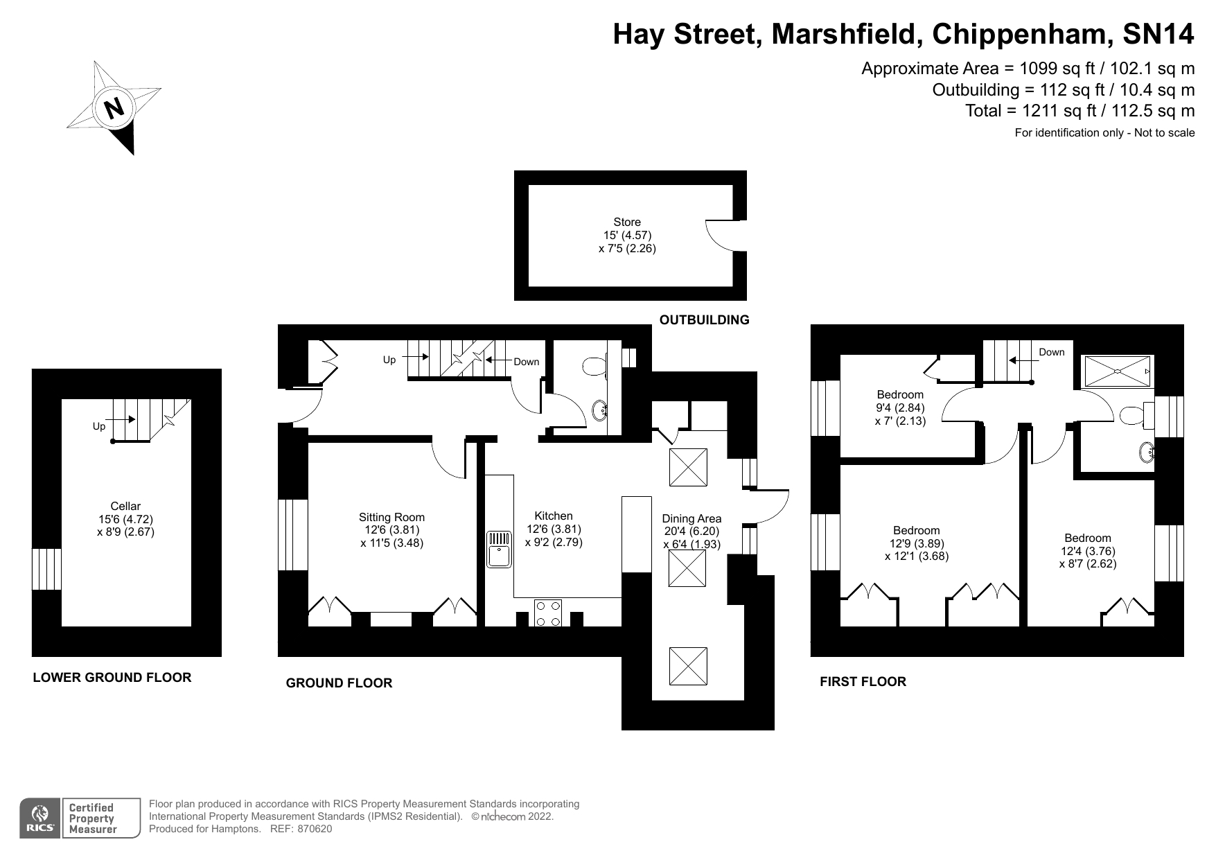 1, Hay Street, Marshfield floorplan