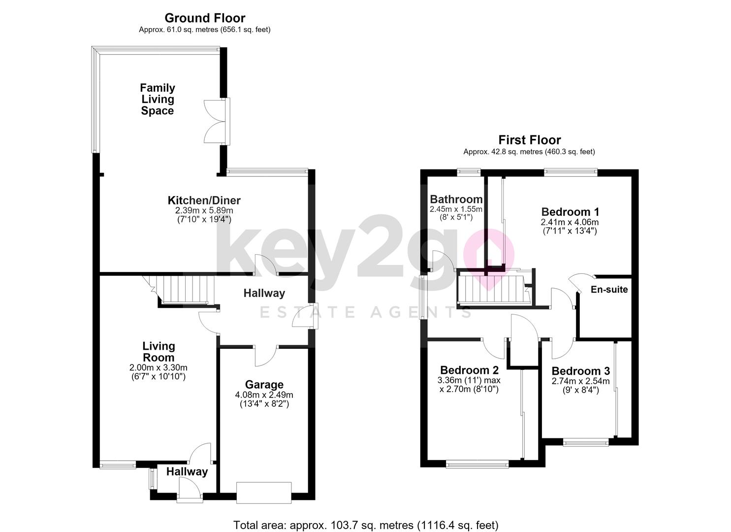 9, Farm View Close, Sheffield floorplan