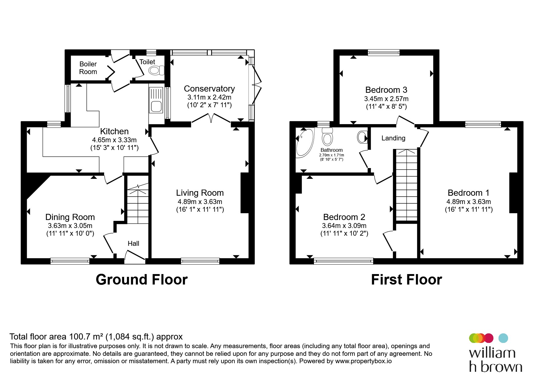 59, Princess Avenue, Doncaster floorplan
