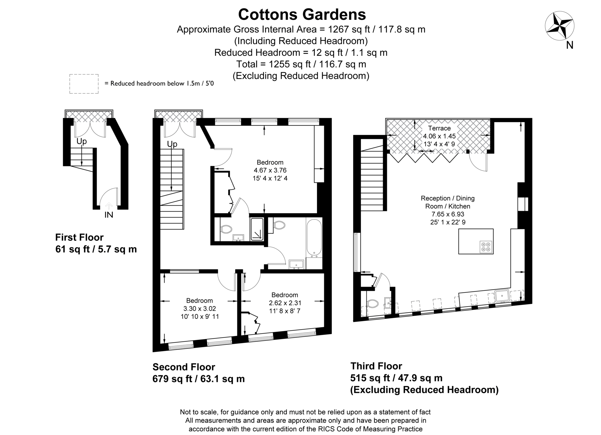 3 Bedrooms Flat for sale in Cottons Gardens, London E2